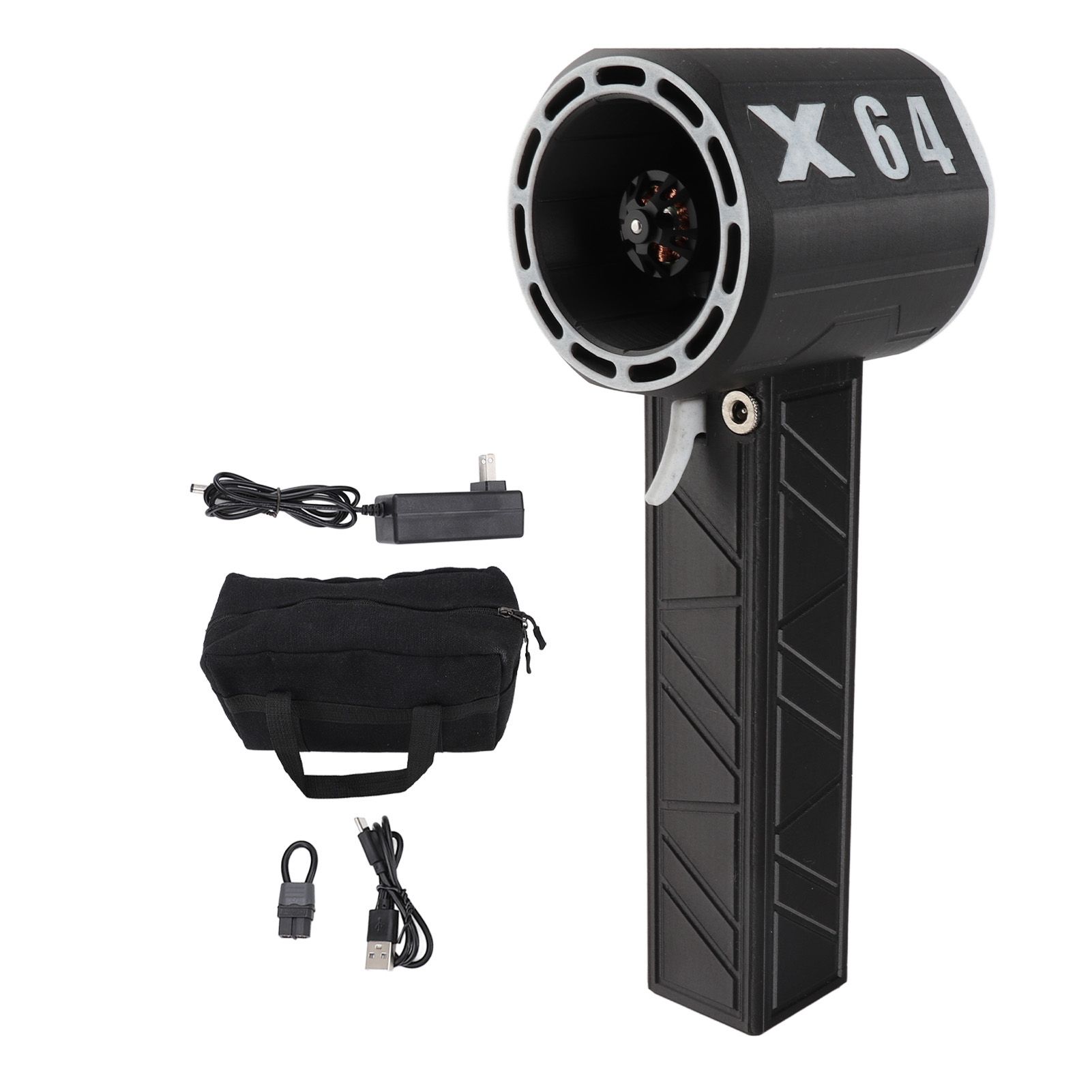 Super Jet Fan Powerful Wind 64mm Duct 8000MAH Efficient Turbo Fan for Car view 3