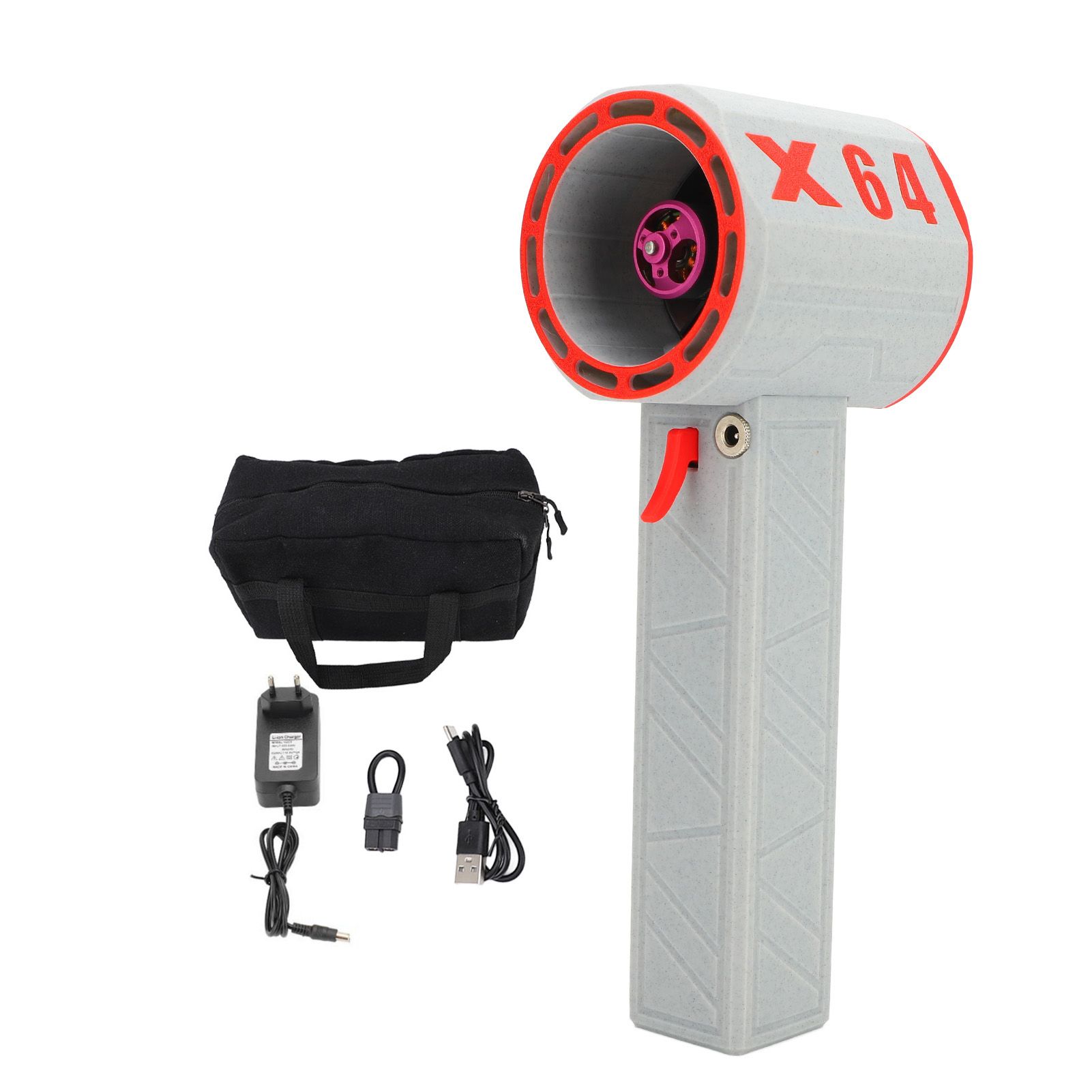 Super Jet Fan Powerful Wind 64mm Duct 8000MAH Efficient Turbo Fan for Car view 3