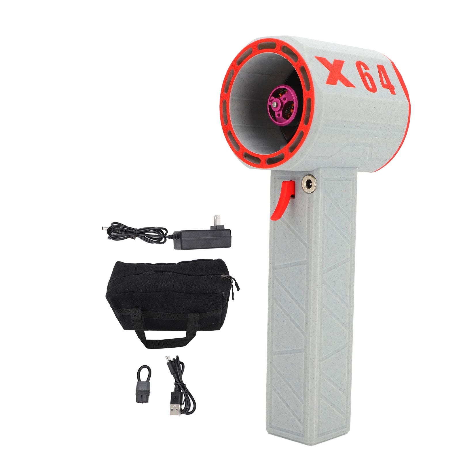Super Jet Fan Powerful Wind 64mm Duct 8000MAH Efficient Turbo Fan for Car view 3