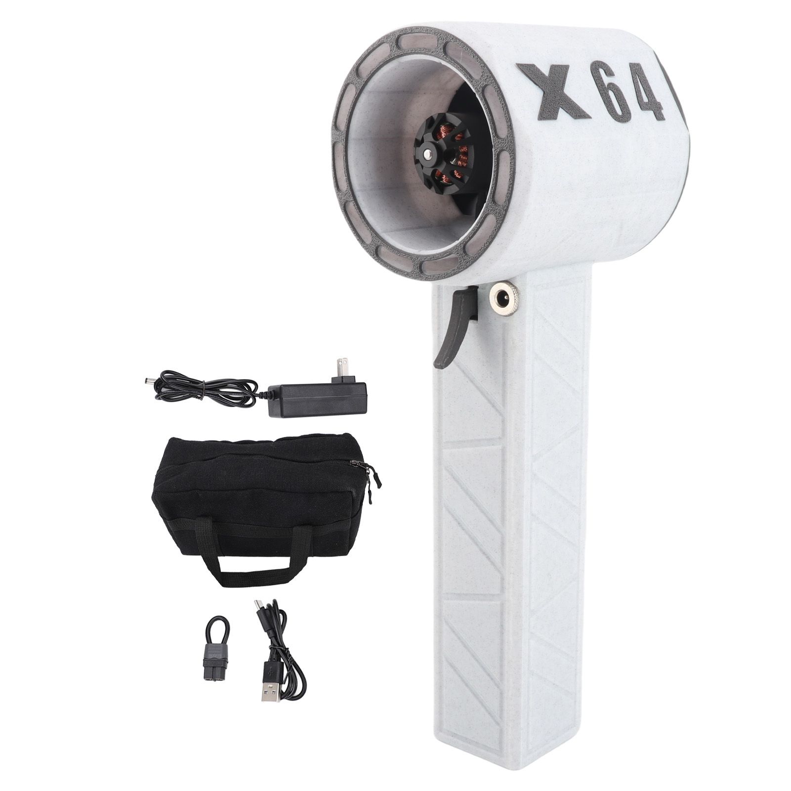 Super Jet Fan Powerful Wind 64mm Duct 8000MAH Efficient Turbo Fan for Car view 3