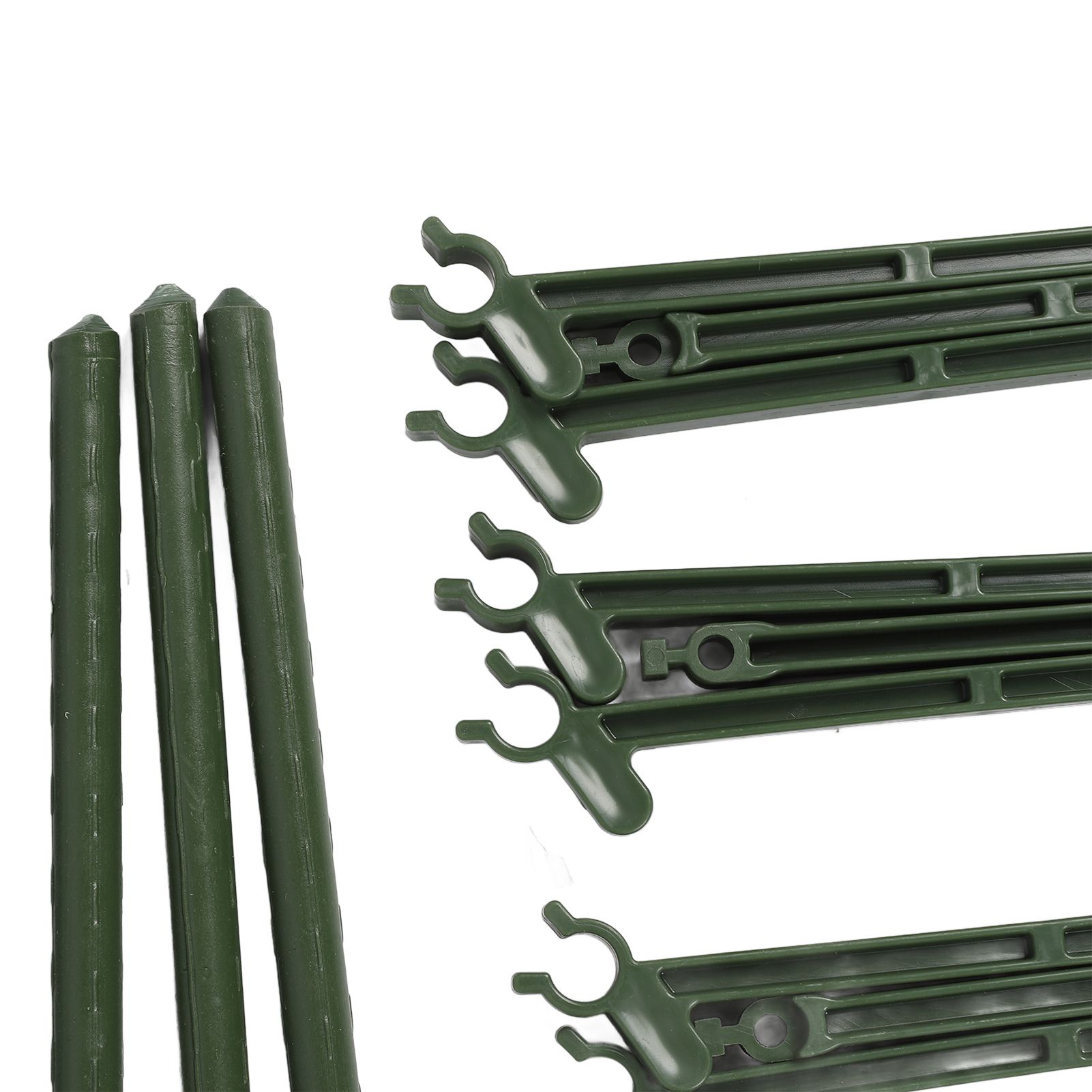 3Pcs Tomato Cage Triangular Heavy Duty Tomatoes Plant Stakes Support Cages view 7