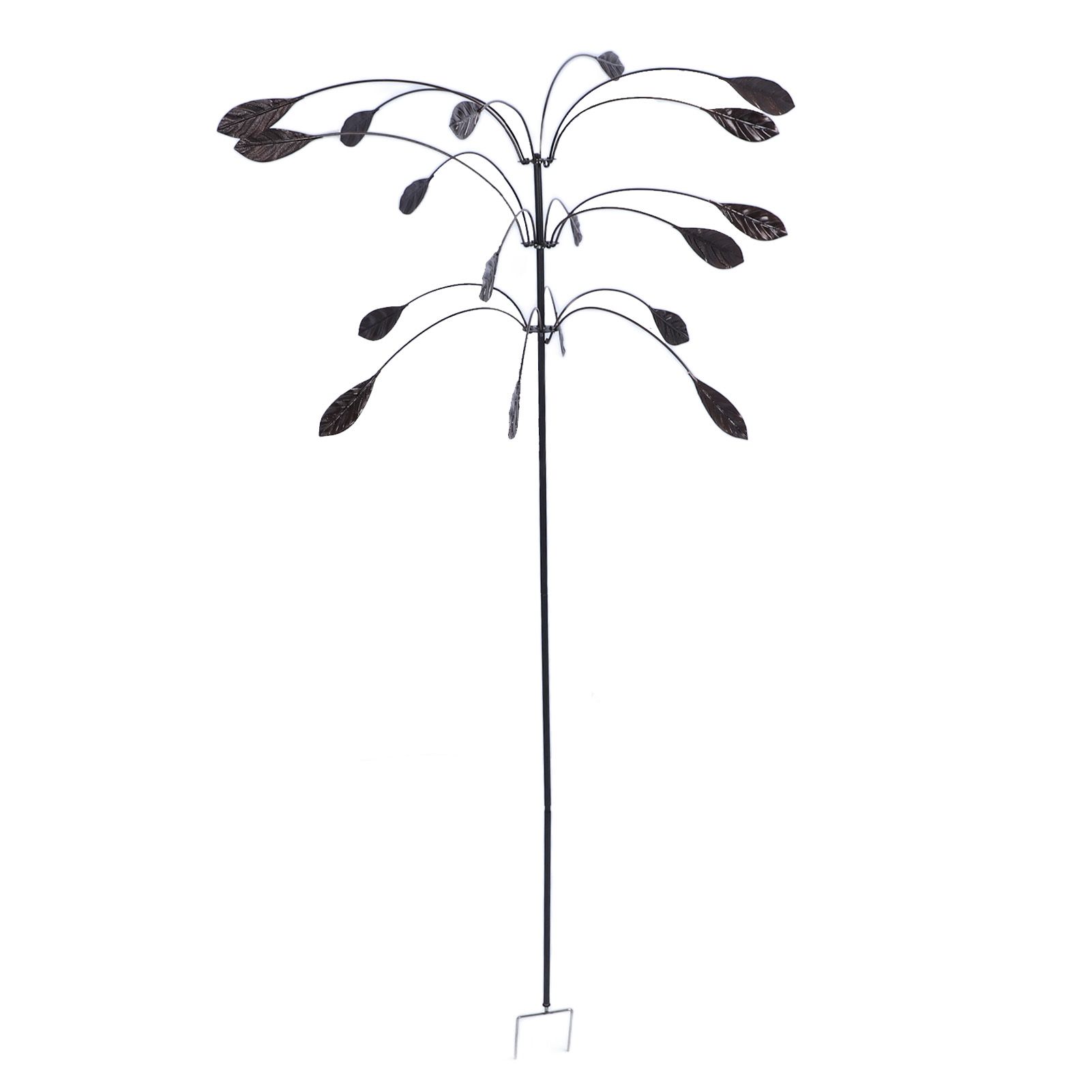 Metal Wind Spinner Wind Sculpture Rustproof Waterproof Heavy Duty Falling
