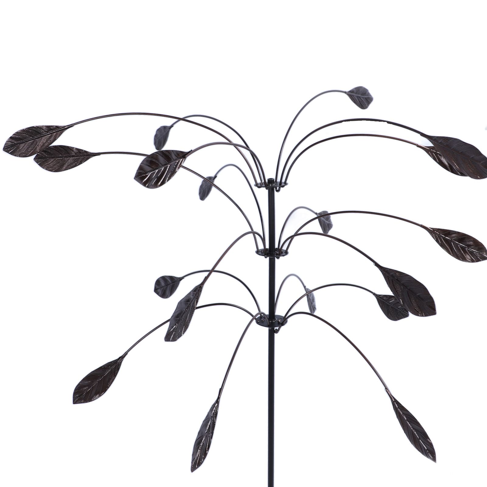 Metal Wind Spinner Wind Sculpture Rustproof Waterproof Heavy Duty Falling view 2