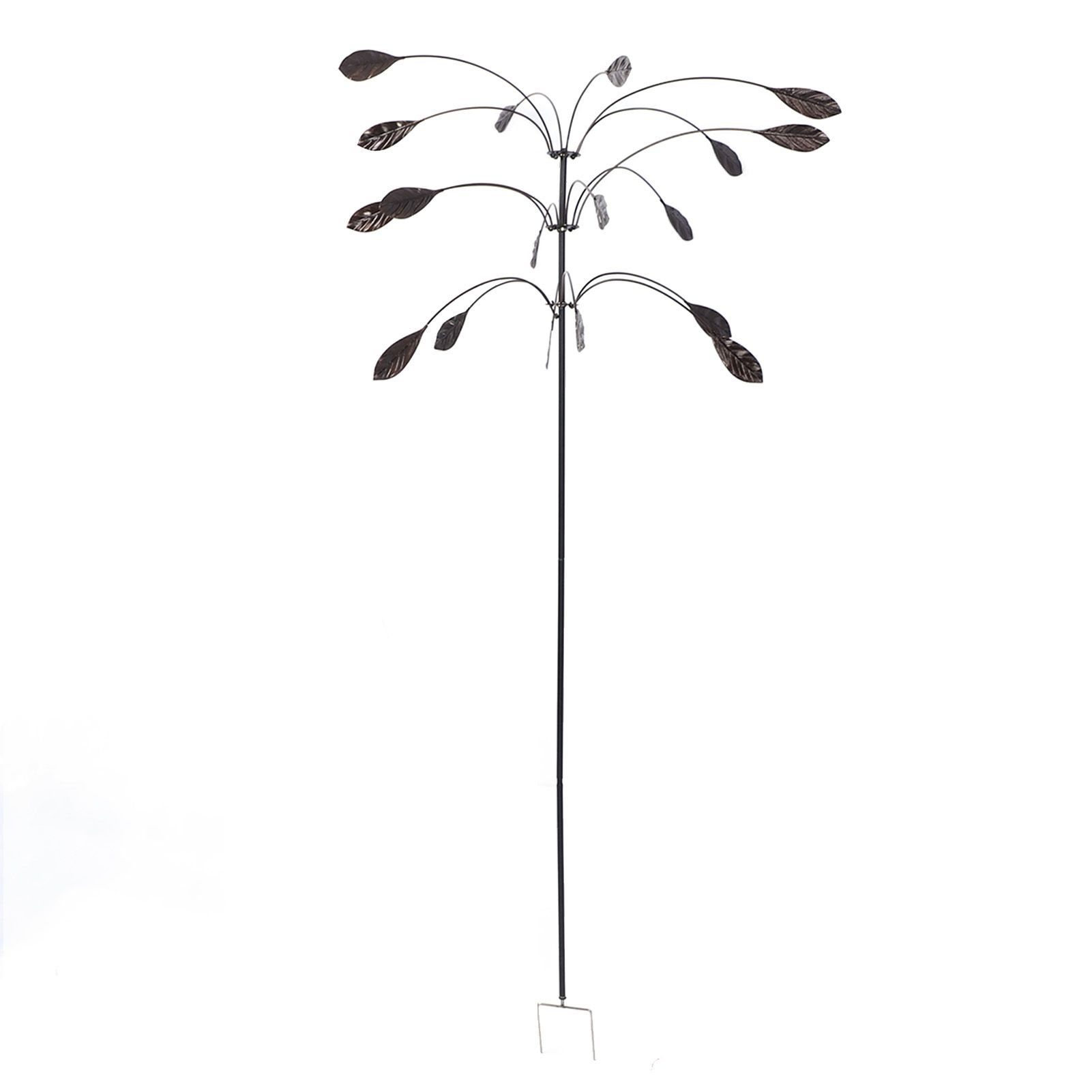Metal Wind Spinner Wind Sculpture Rustproof Waterproof Heavy Duty Falling view 4