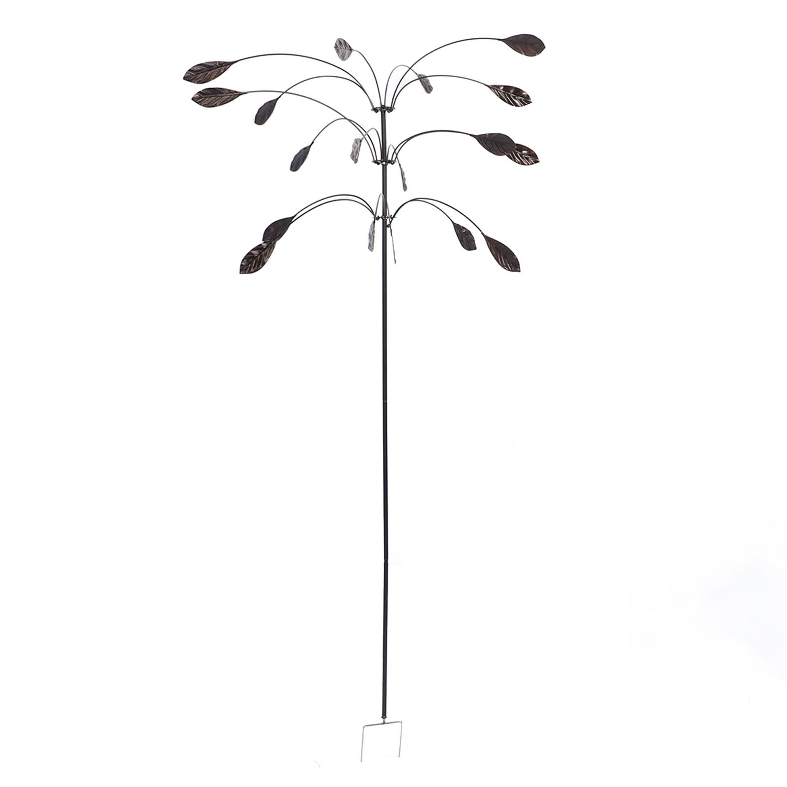 Metal Wind Spinner Wind Sculpture Rustproof Waterproof Heavy Duty Falling view 6