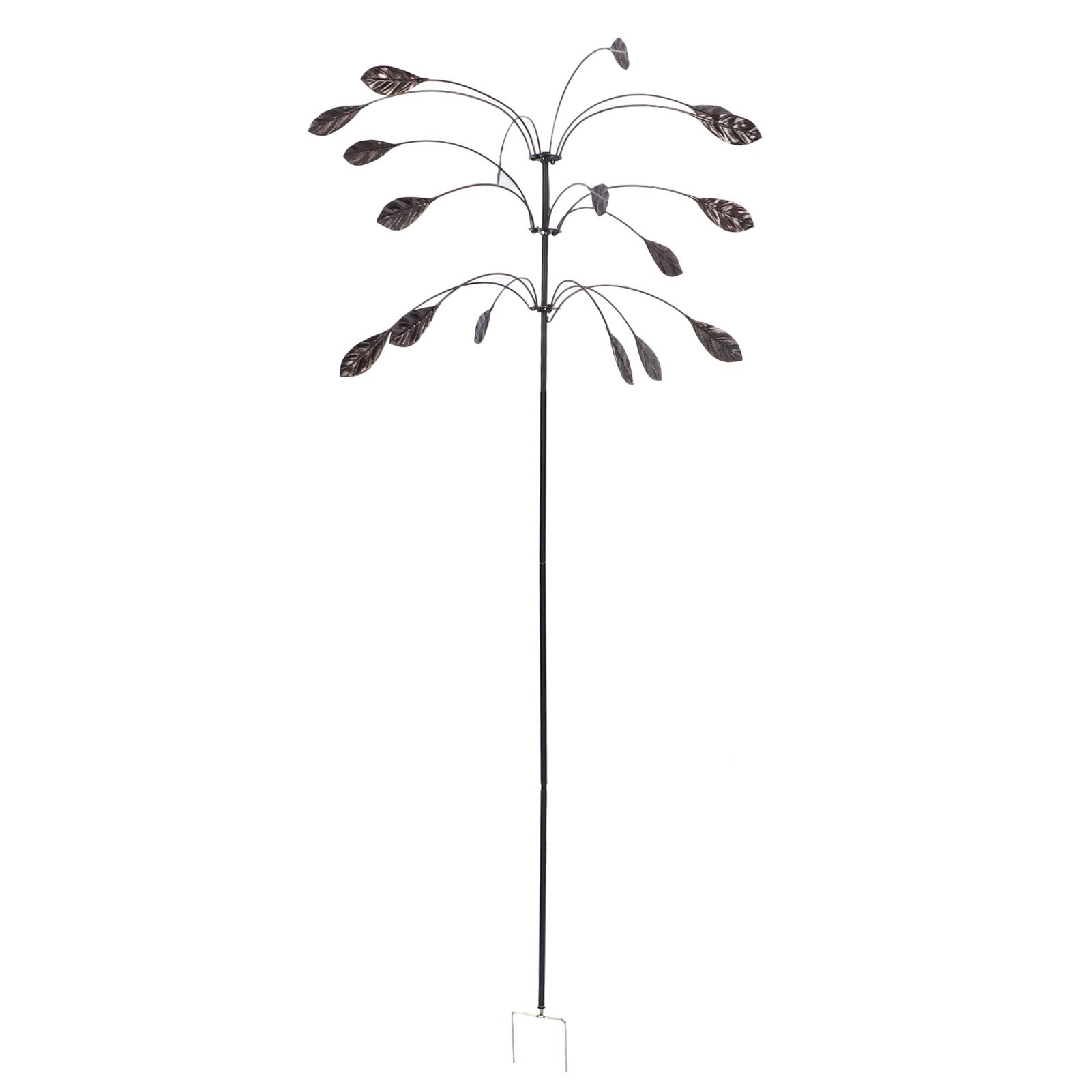 Metal Wind Spinner Wind Sculpture Rustproof Waterproof Heavy Duty Falling view 11