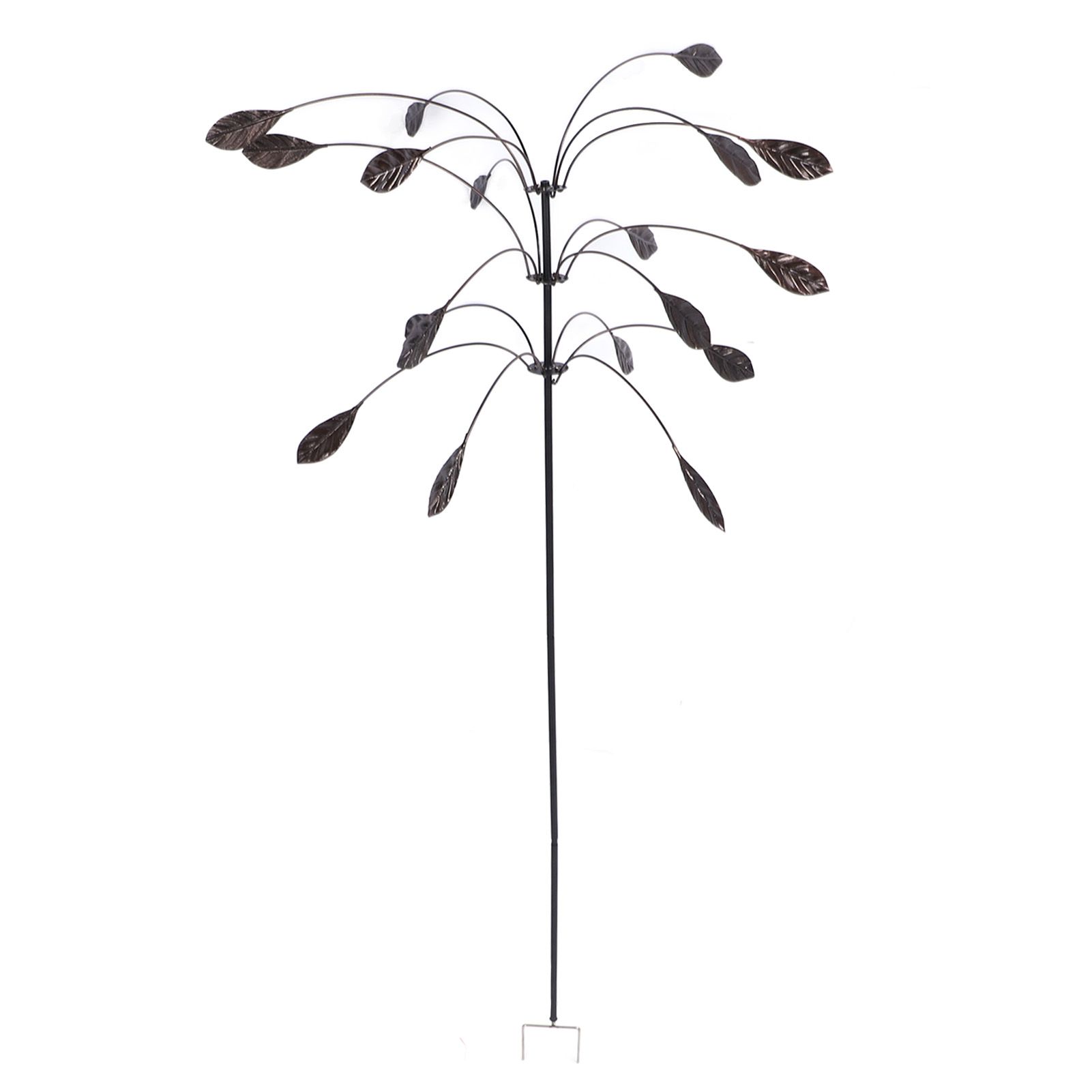 Metal Wind Spinner Wind Sculpture Rustproof Waterproof Heavy Duty Falling view 12