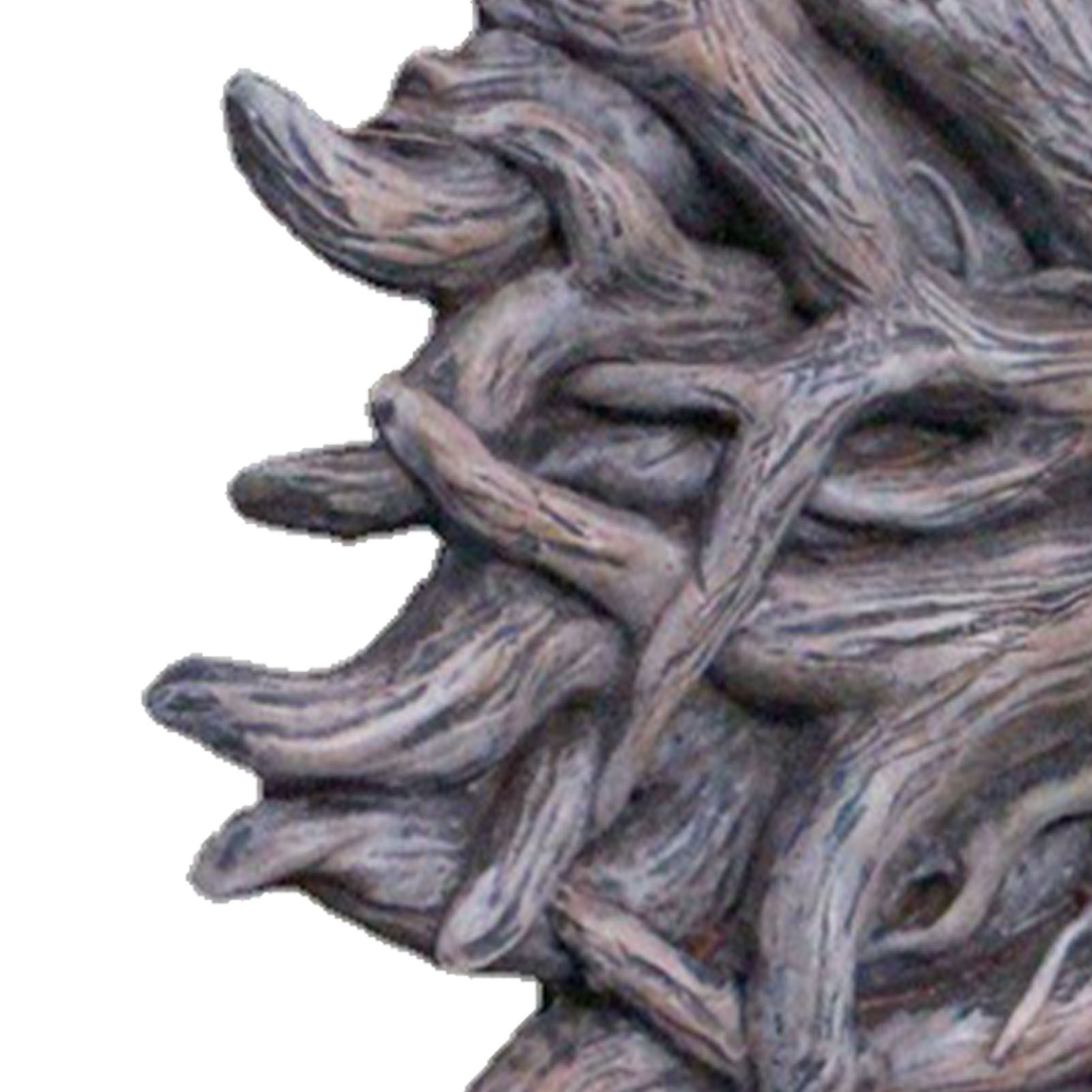 Eagle Head Tree Decor Lifelike Resin Tree Root Eagle Head Pendant Hanging view 2