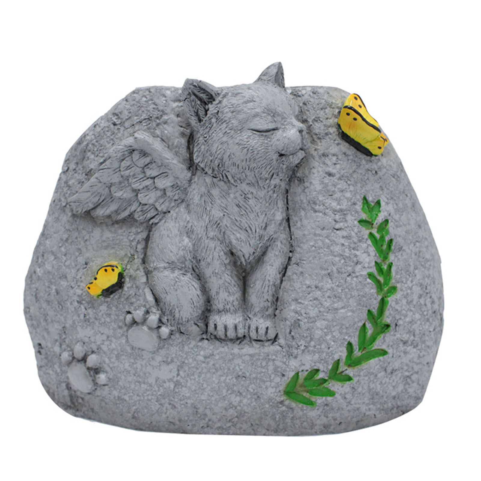 Innovative Angel Cat Succulent Small Planter Pet Memorial Garden Animal