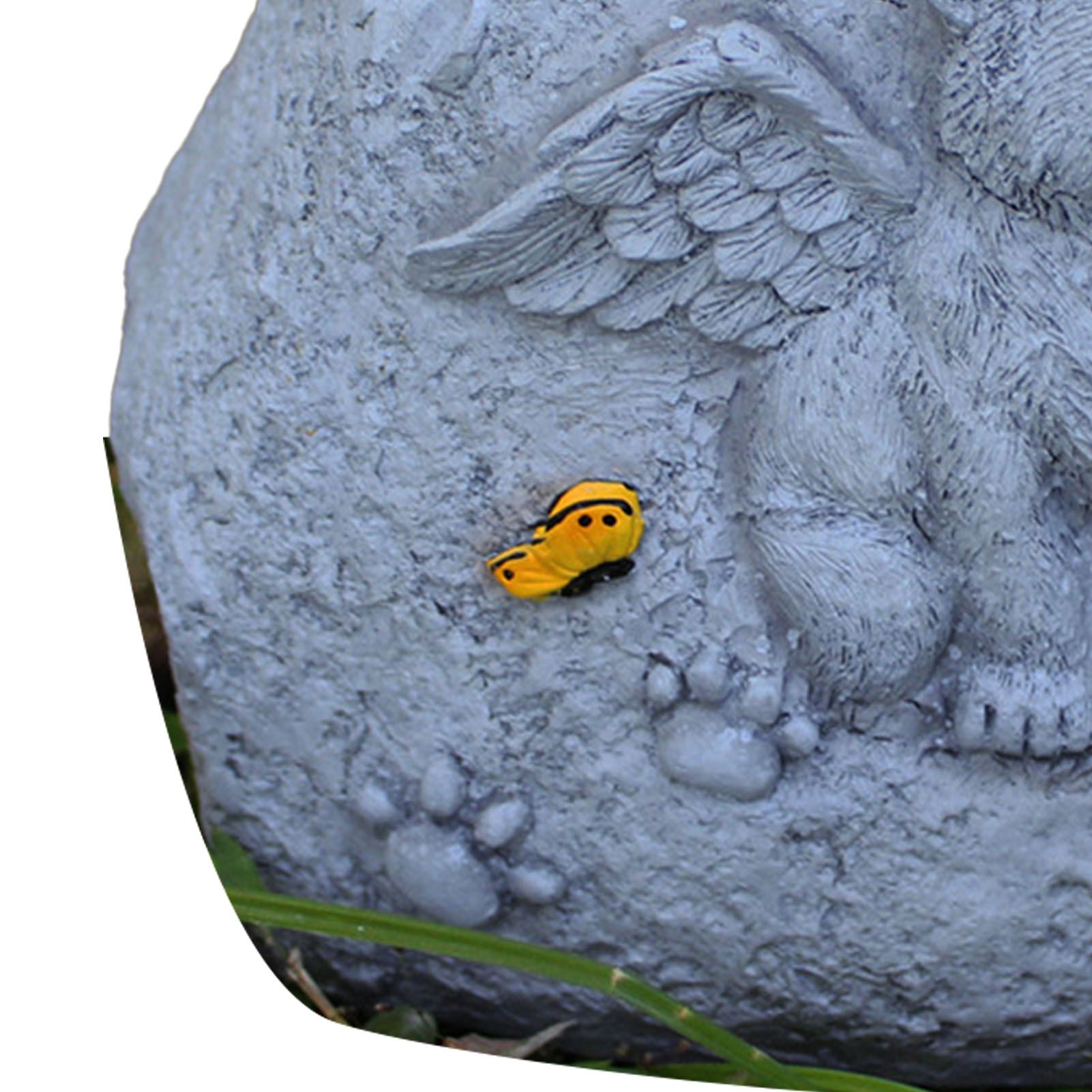 Innovative Angel Cat Succulent Small Planter Pet Memorial Garden Animal view 5