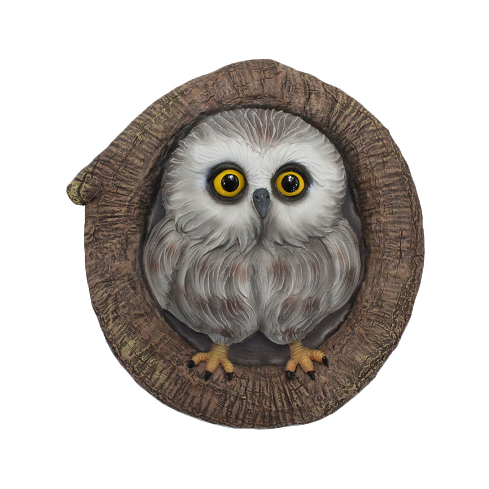 Tree Owl Statue Decoration Innovative Outdoor Garden Animal Tree Decoration view 3