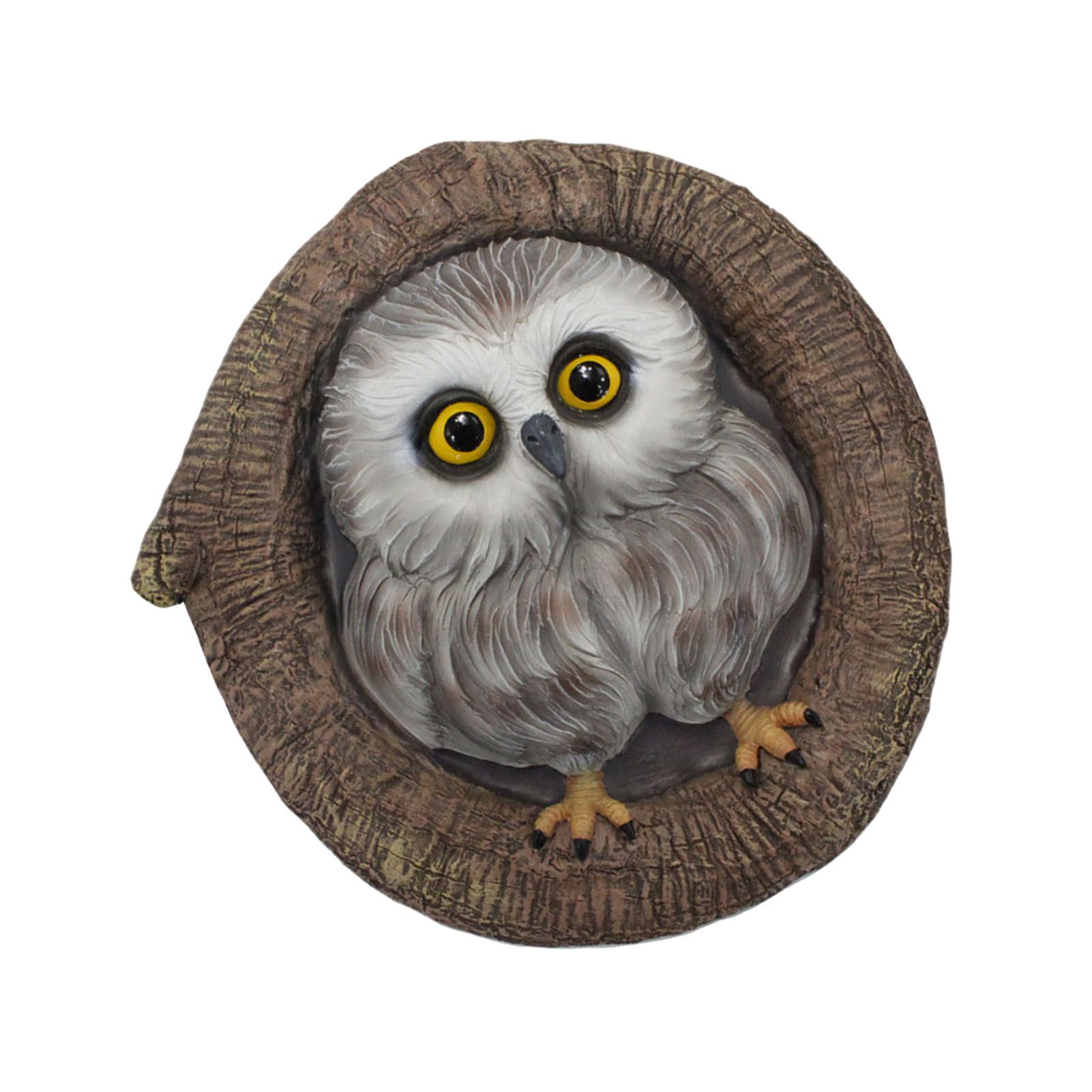 Tree Owl Statue Decoration Innovative Outdoor Garden Animal Tree Decoration view 6