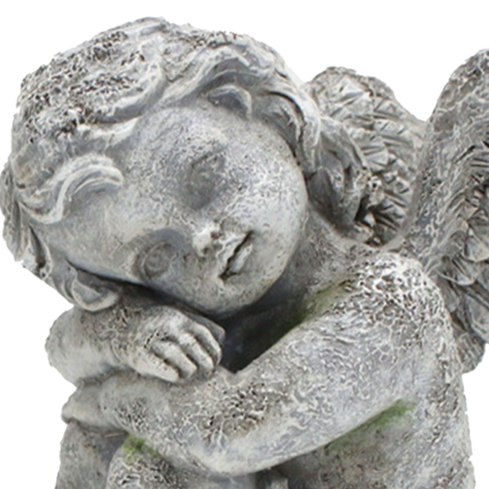 1 Pair Angel Garden Figurines Cute Adorable Home Decoration Resin Angel Garden view 7