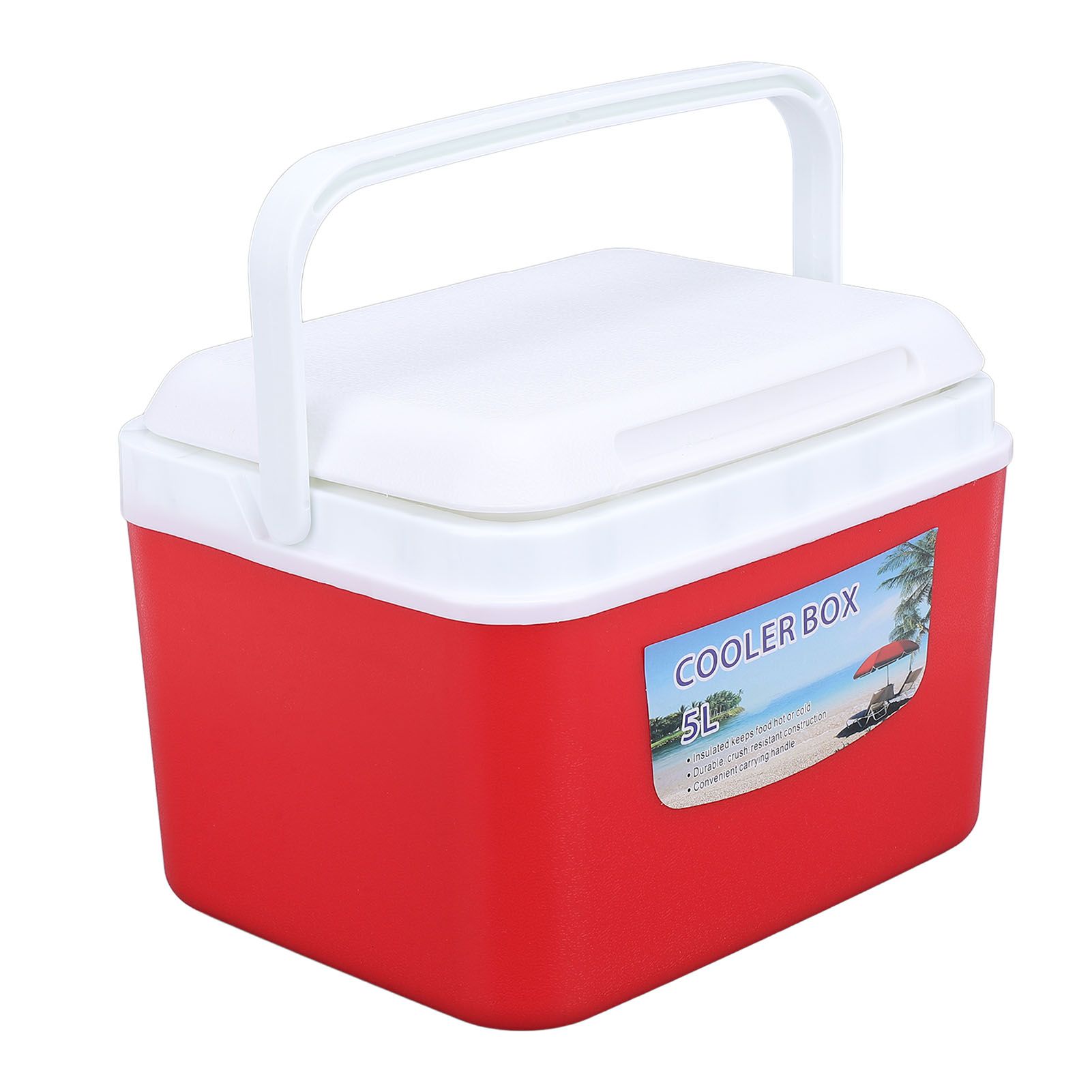 5L Portable Cooler Box Large Capacity Multifunctional Keeps Food Freshness and view 3