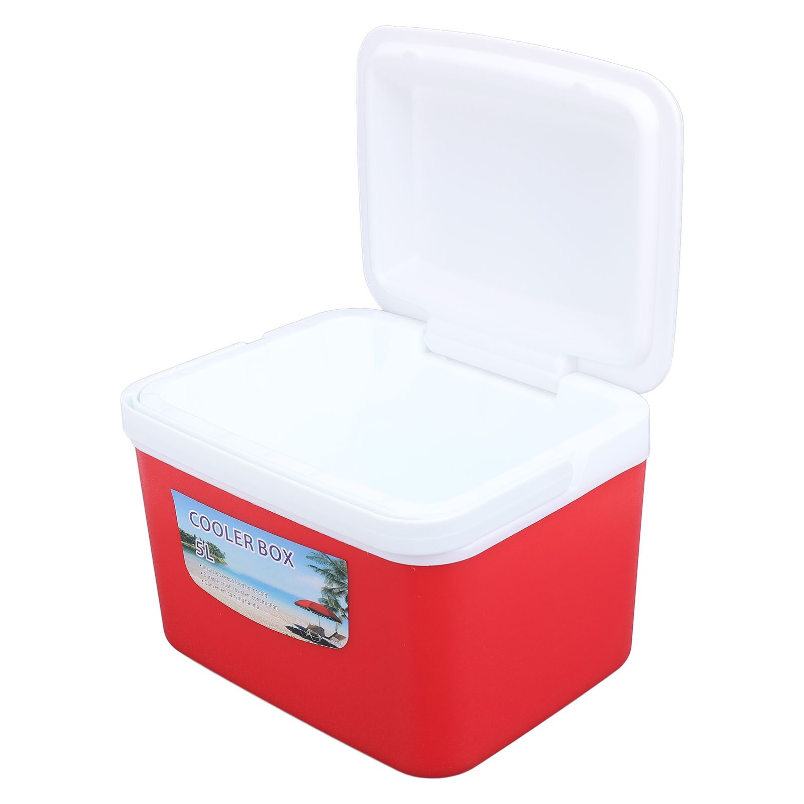 5L Portable Cooler Box Large Capacity Multifunctional Keeps Food Freshness and view 5