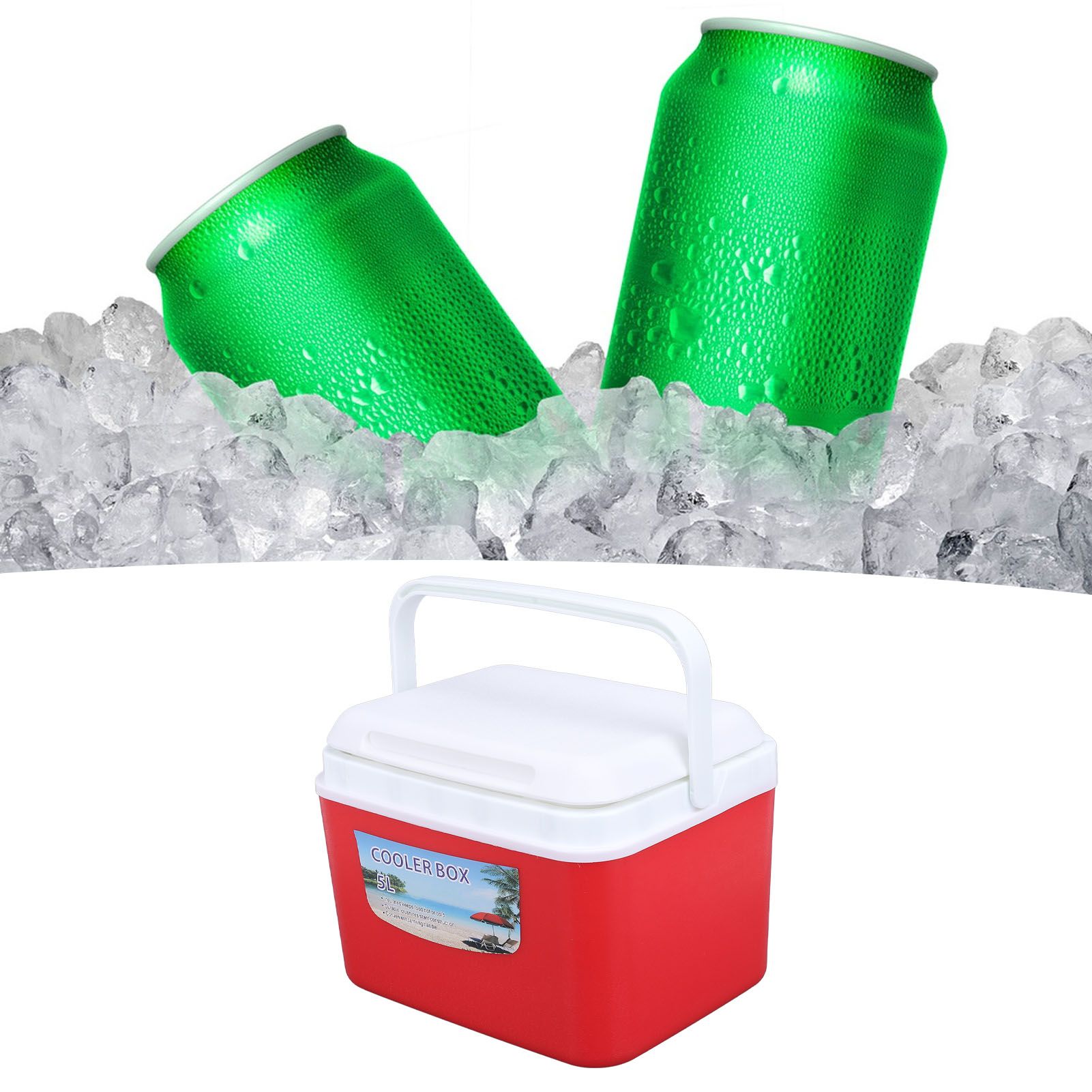5L Portable Cooler Box Large Capacity Multifunctional Keeps Food Freshness and view 12