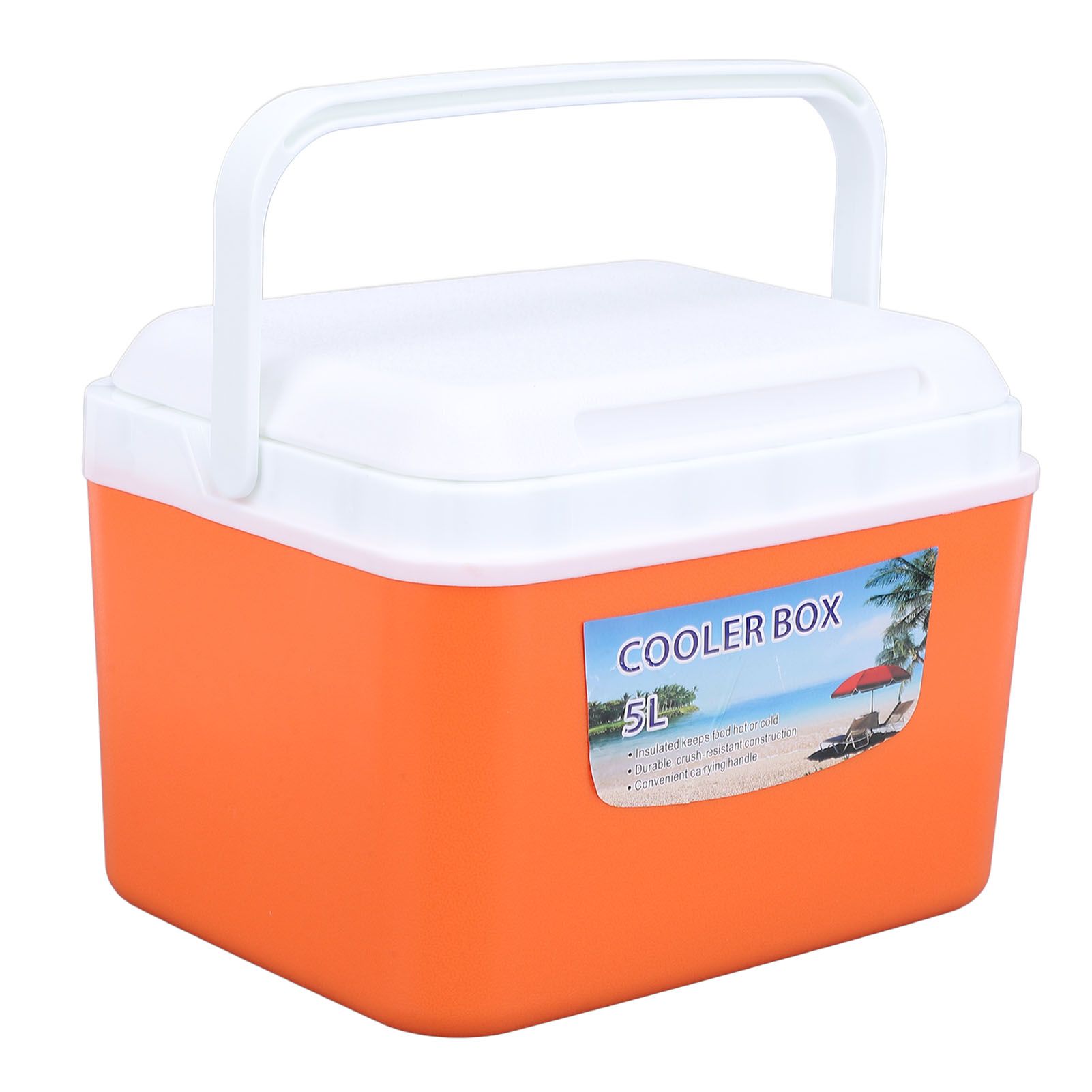 5L Portable Cooler Box Large Capacity Multifunctional Keeps Food Freshness and view 3