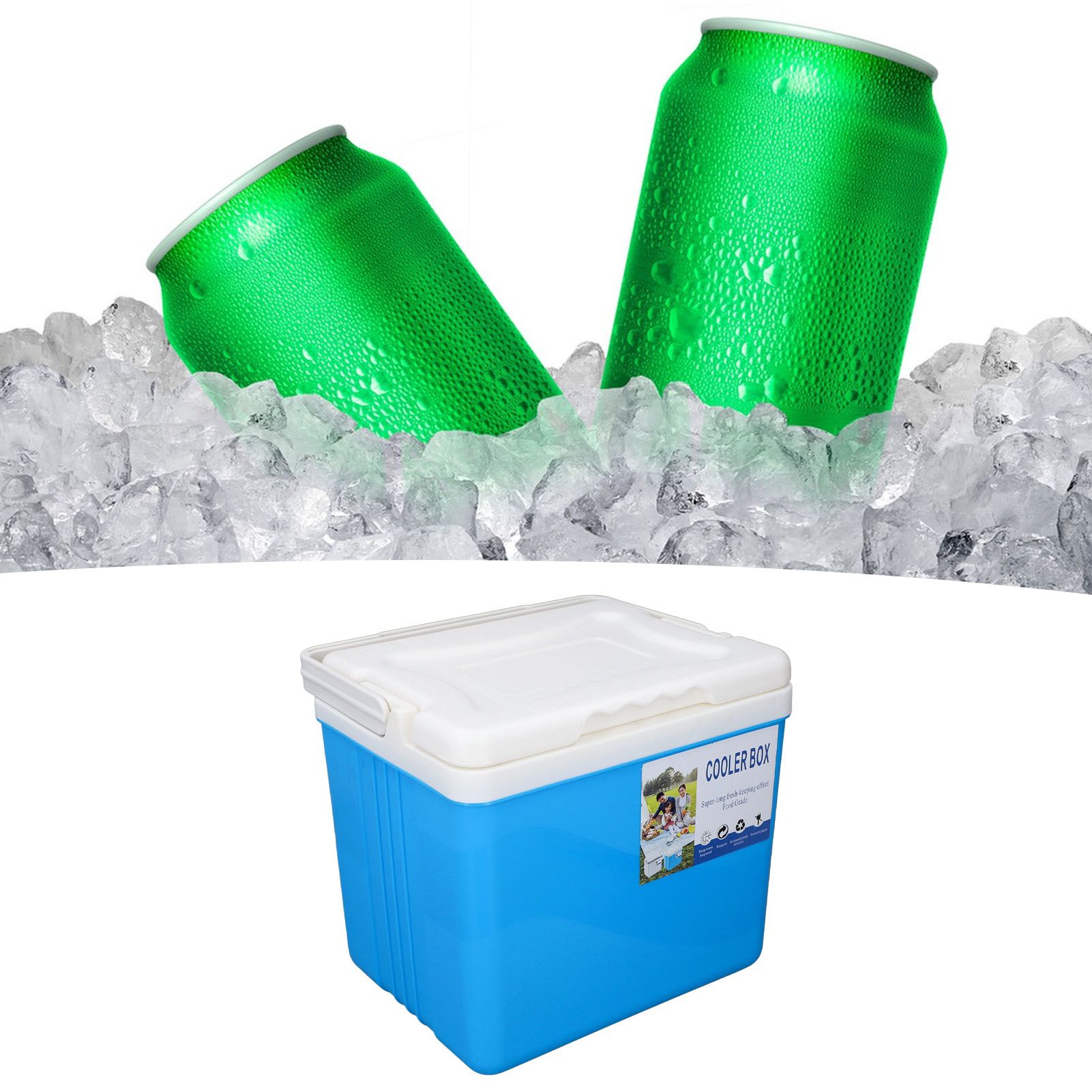 6L Portable Cooler Box Large Capacity Multifunctional Keeps Food Freshness and view 12