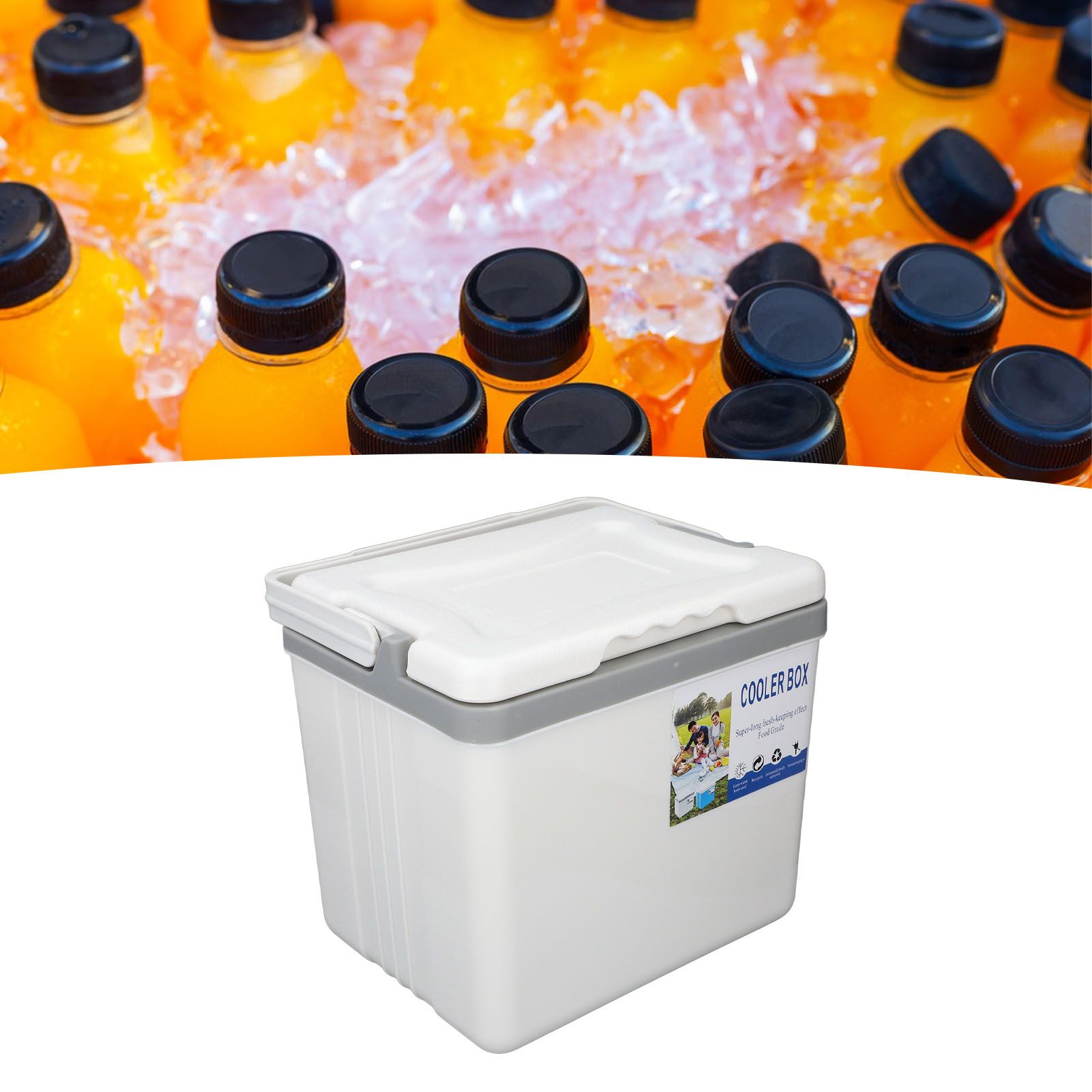 6L Portable Cooler Box Large Capacity Multifunctional Keeps Food Freshness and view 11