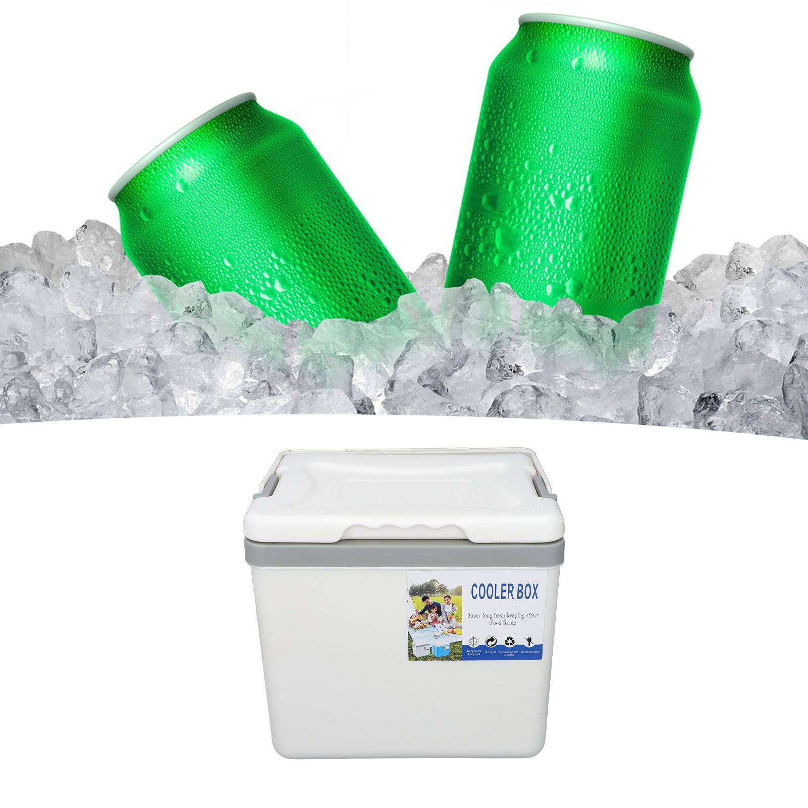 6L Portable Cooler Box Large Capacity Multifunctional Keeps Food Freshness and view 12