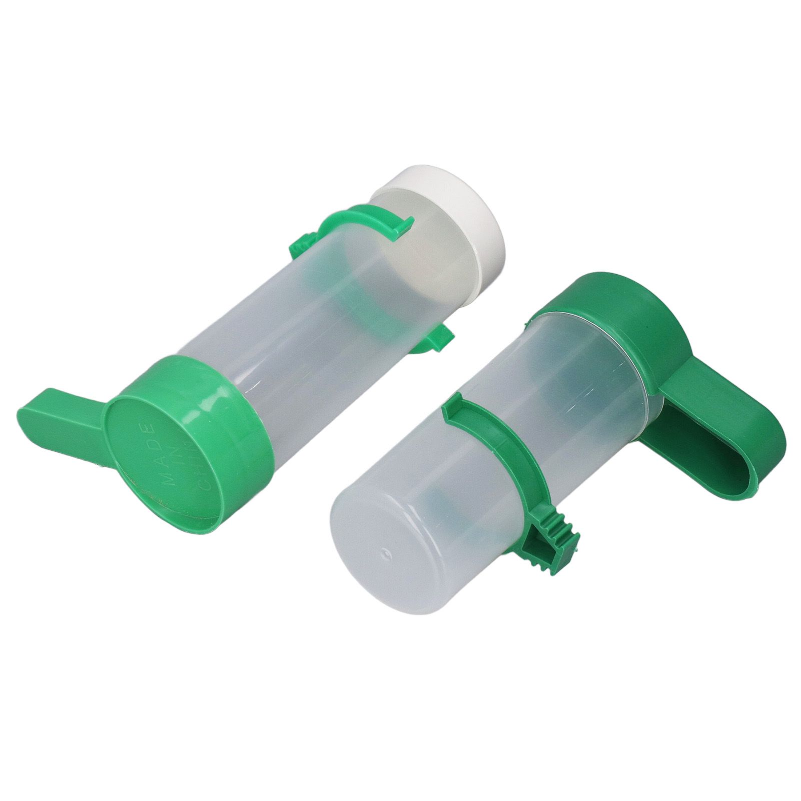 10 Set Bird Cage Water Feeder Set 140ml Water Dispenser and 150ml Bird Food view 10