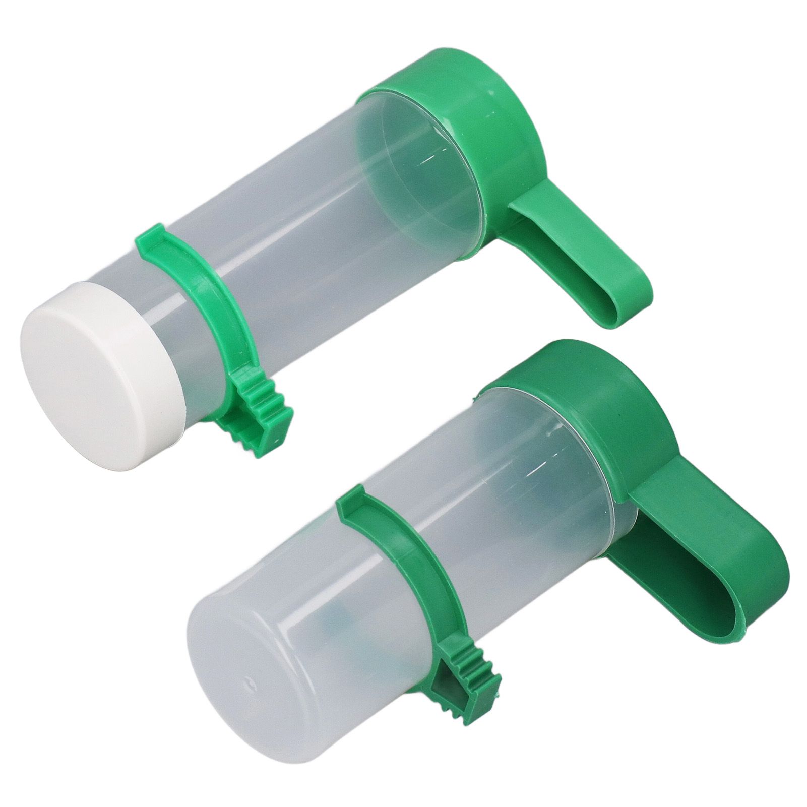 10 Set Bird Cage Water Feeder Set 140ml Water Dispenser and 150ml Bird Food view 11