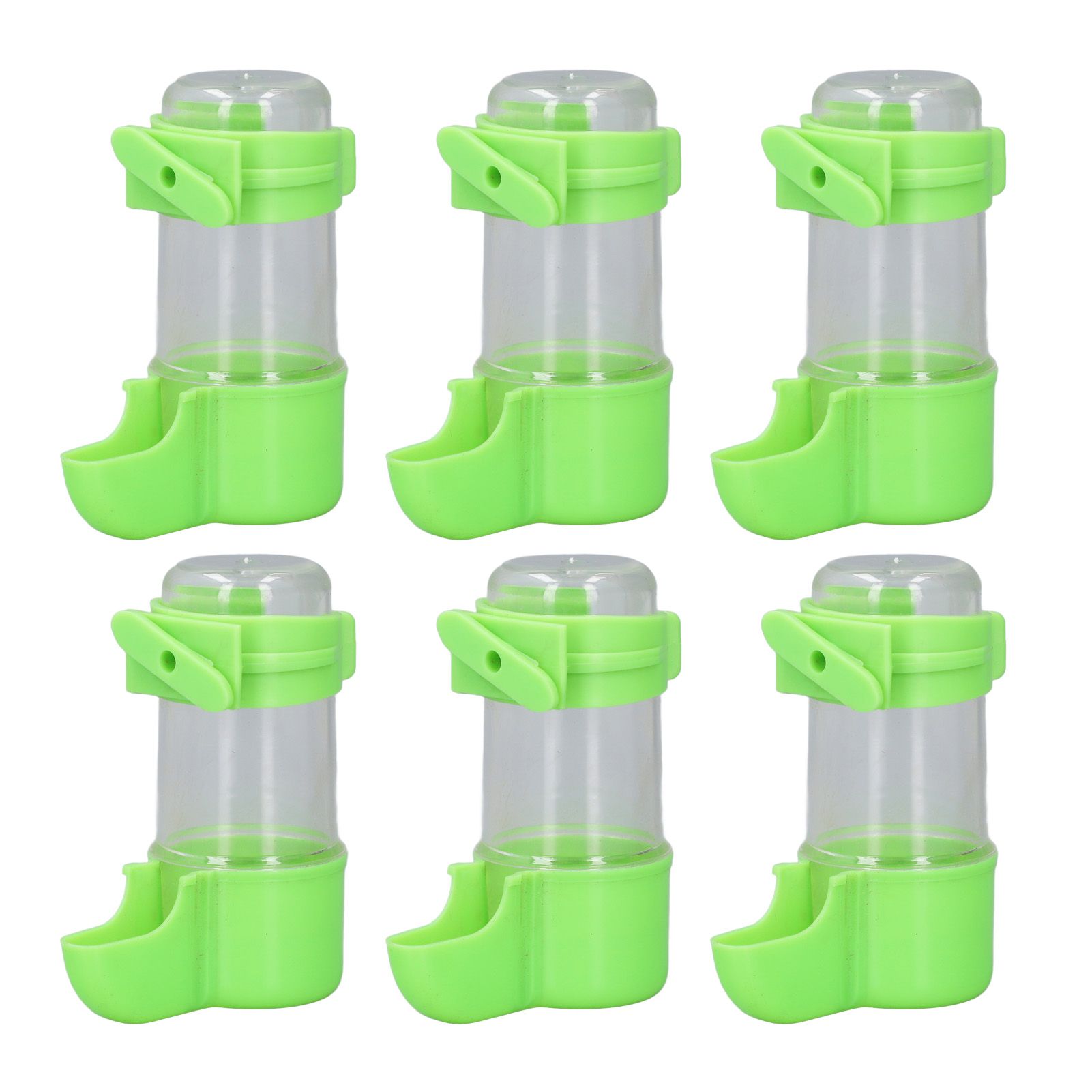 6pcs Birds Cage Water Feeder Professional Automatic Spill Proof Bird Water view 6