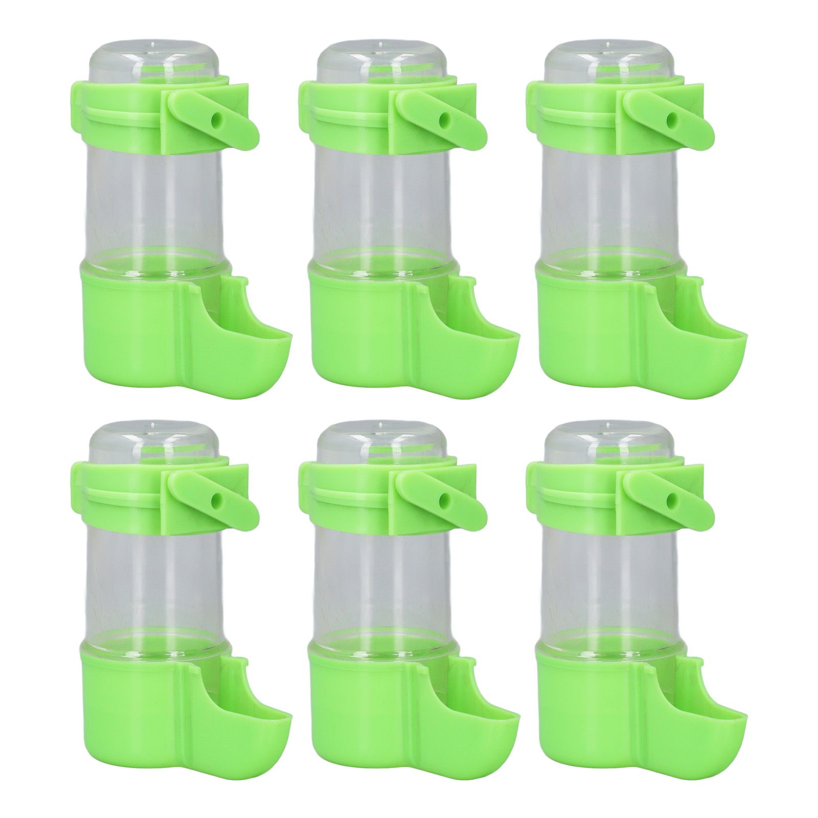 6pcs Birds Cage Water Feeder Professional Automatic Spill Proof Bird Water view 8