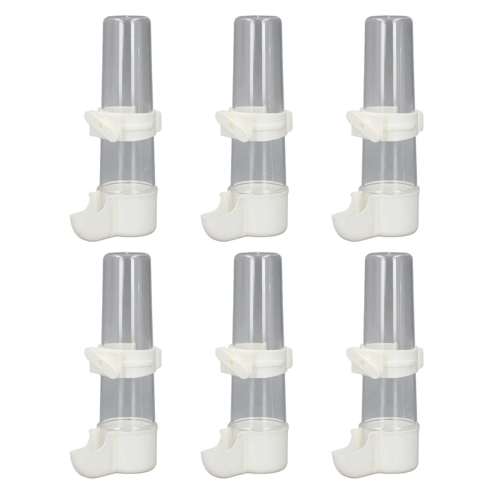 6pcs Birds Cage Water Feeder Professional Automatic Spill Proof Bird Water view 6