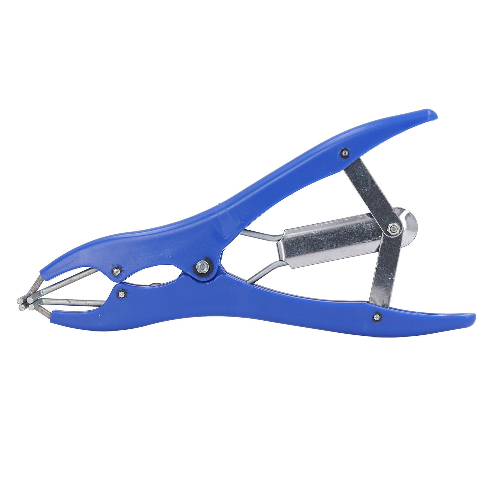 Livestock Expander Plier Blue Plastic Easy Accurate Control with 100 Rings