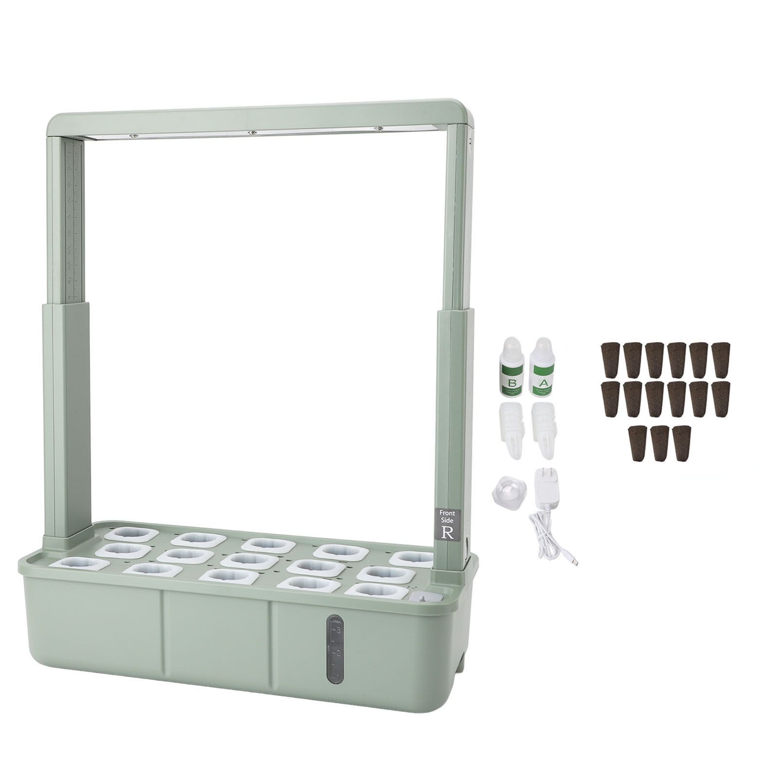 Hydroponics Growing System Indoor Garden 15 Pods Hydrophonics Planter Grower view 3