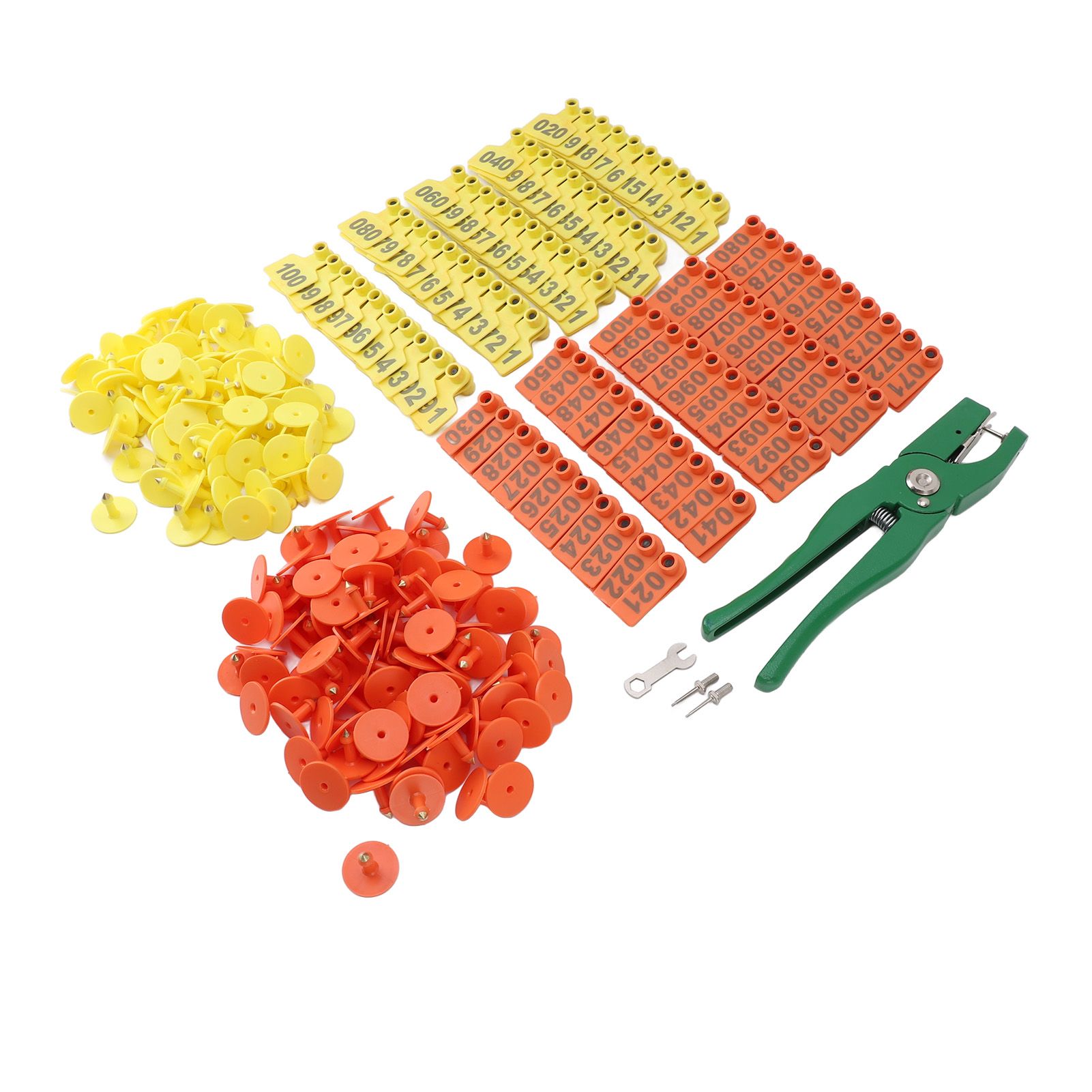 Ear Tag and Pliers Set Livestock Ear Tag Applicator and Bright Colors Cattle view 6