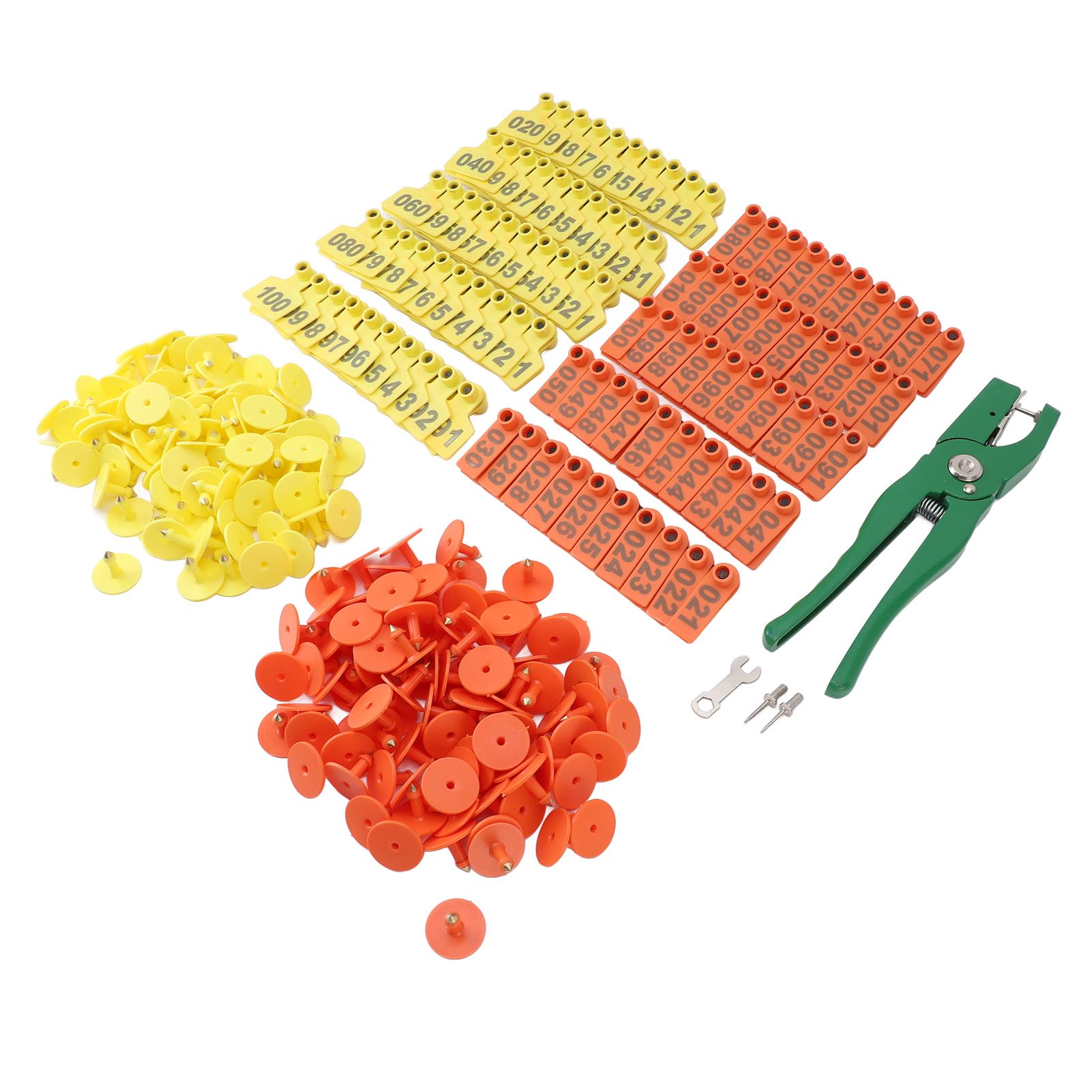 Ear Tag and Pliers Set Livestock Ear Tag Applicator and Bright Colors Cattle view 8