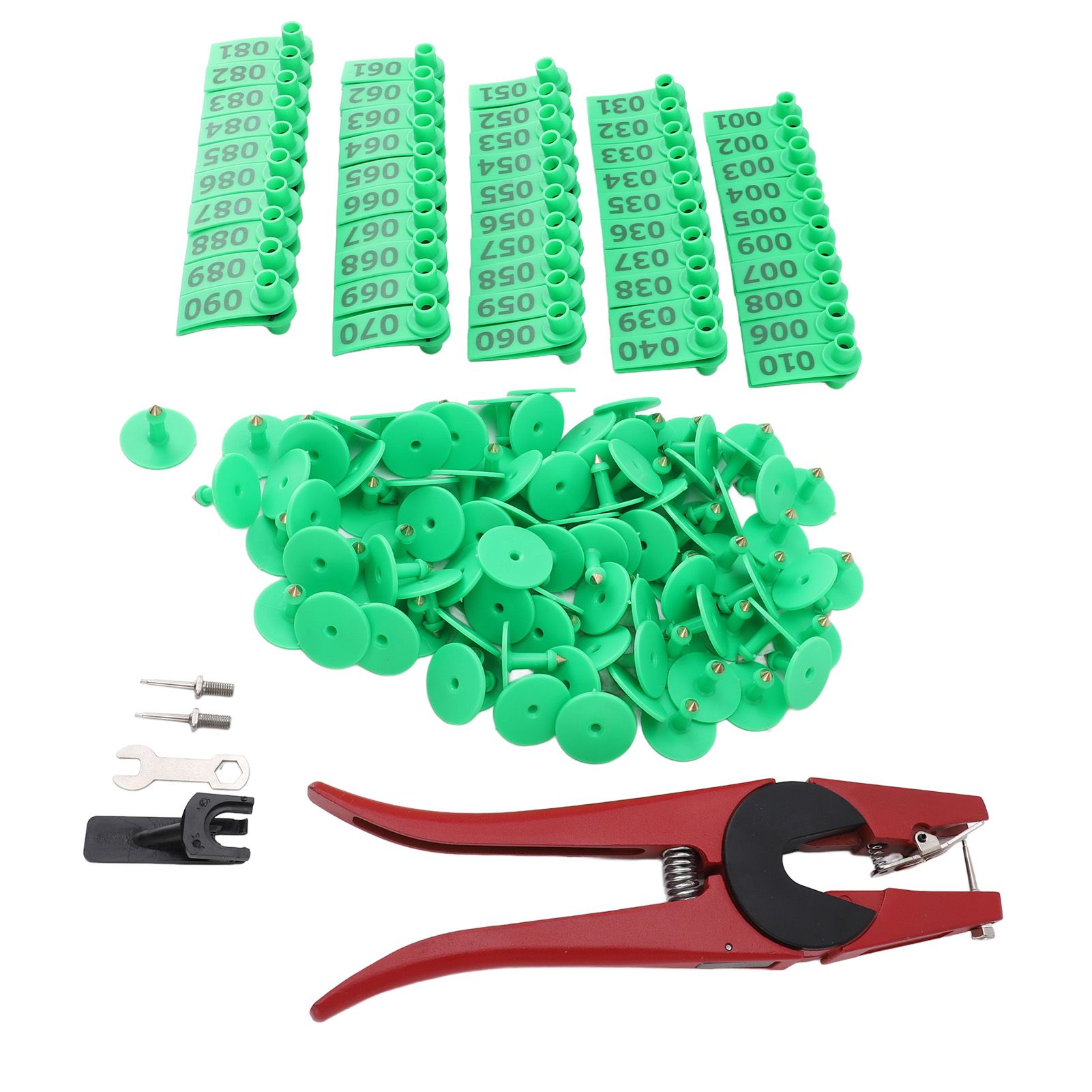 Ear Tag and Pliers Set Livestock Ear Tag Applicator and Bright Colors Cattle view 10