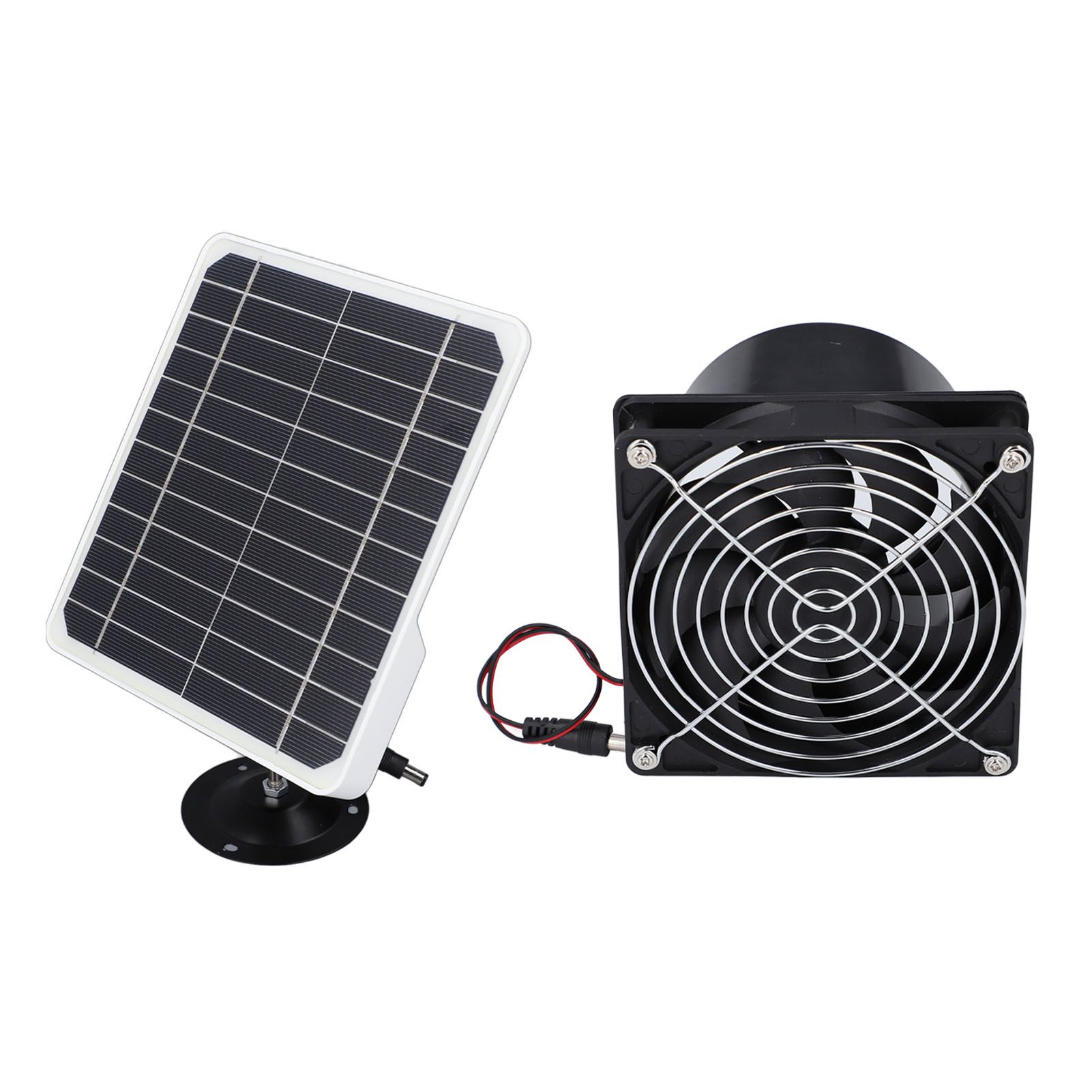 6.5 Inch Solar Powered Exhaust Fan 50W 12V ABS Monocrystalline Silicon Solar view 12