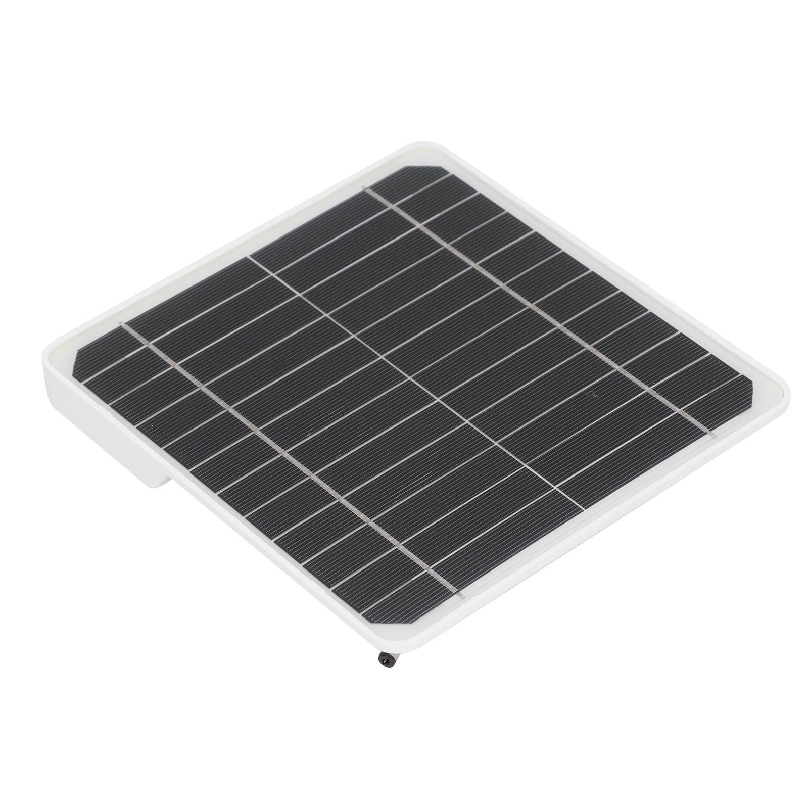 Solar Powered Exhaust Fan Monocrystalline 50W 12V 6.5 Inch Solar Panel Fan Kit view 7