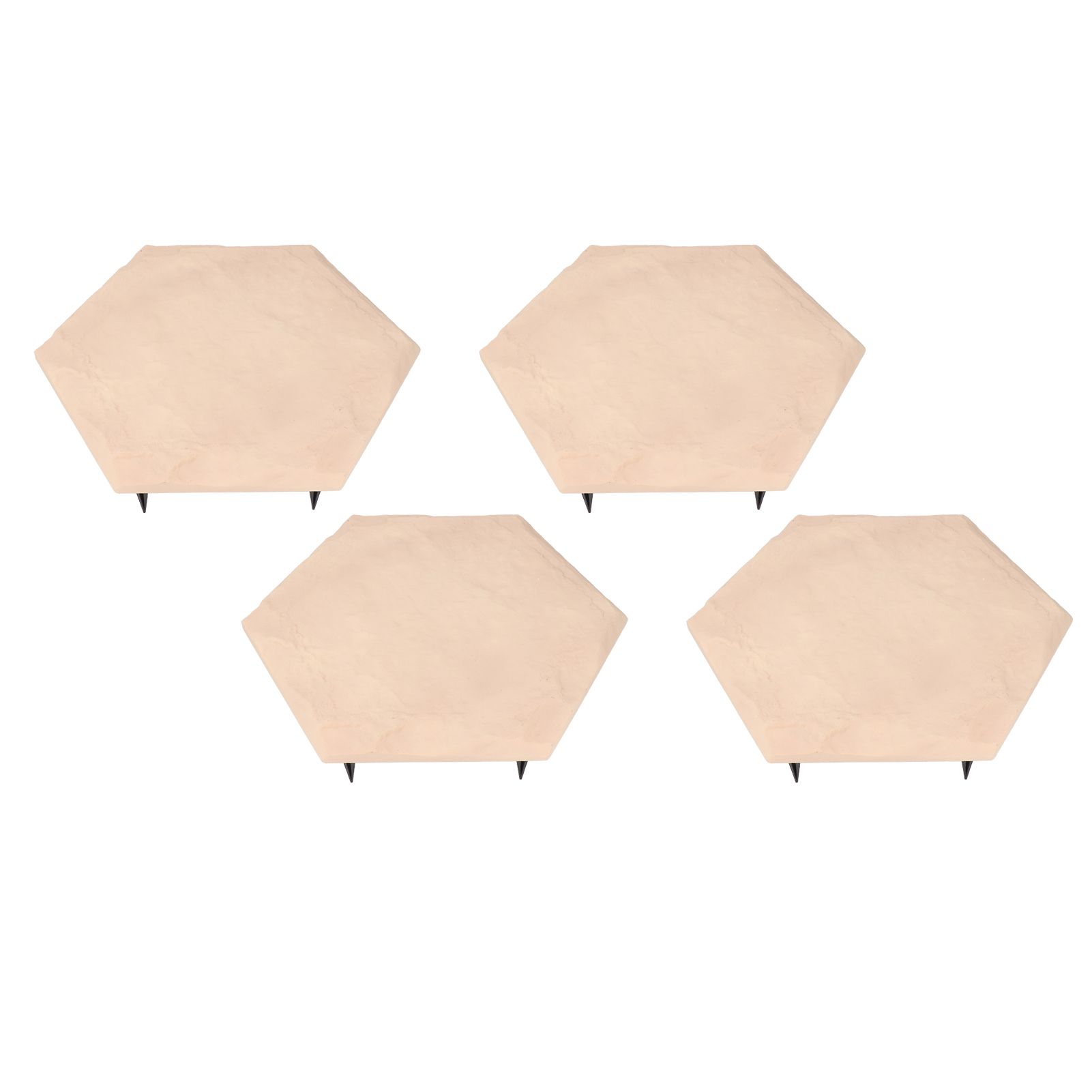 4pcs Stepping Stones Outdoor with 24pcs Ground Stakes Weather Resistant view 10