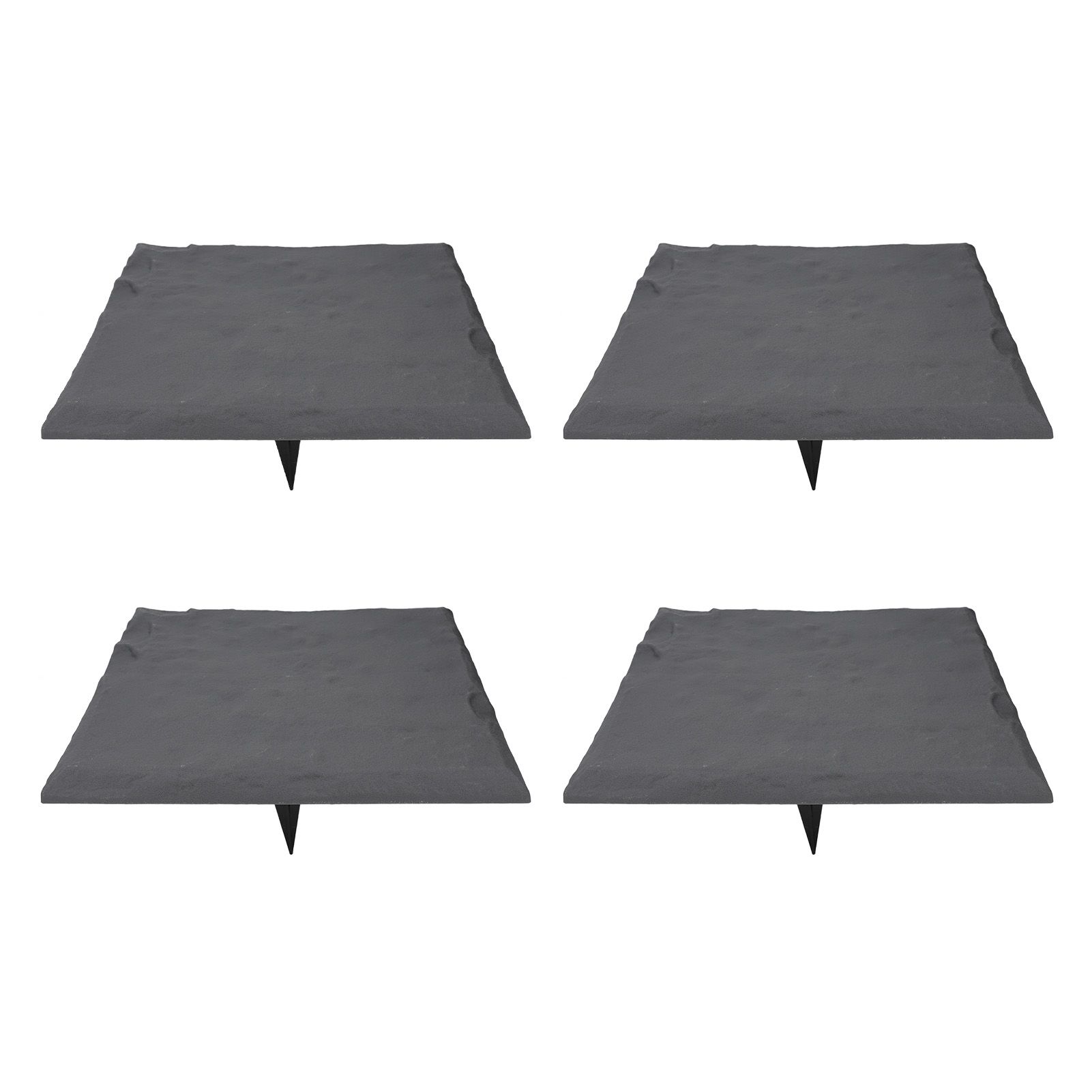 Stepping Stone with Ground Stakes Polypropylene Resin Weatherproof Garden view 9