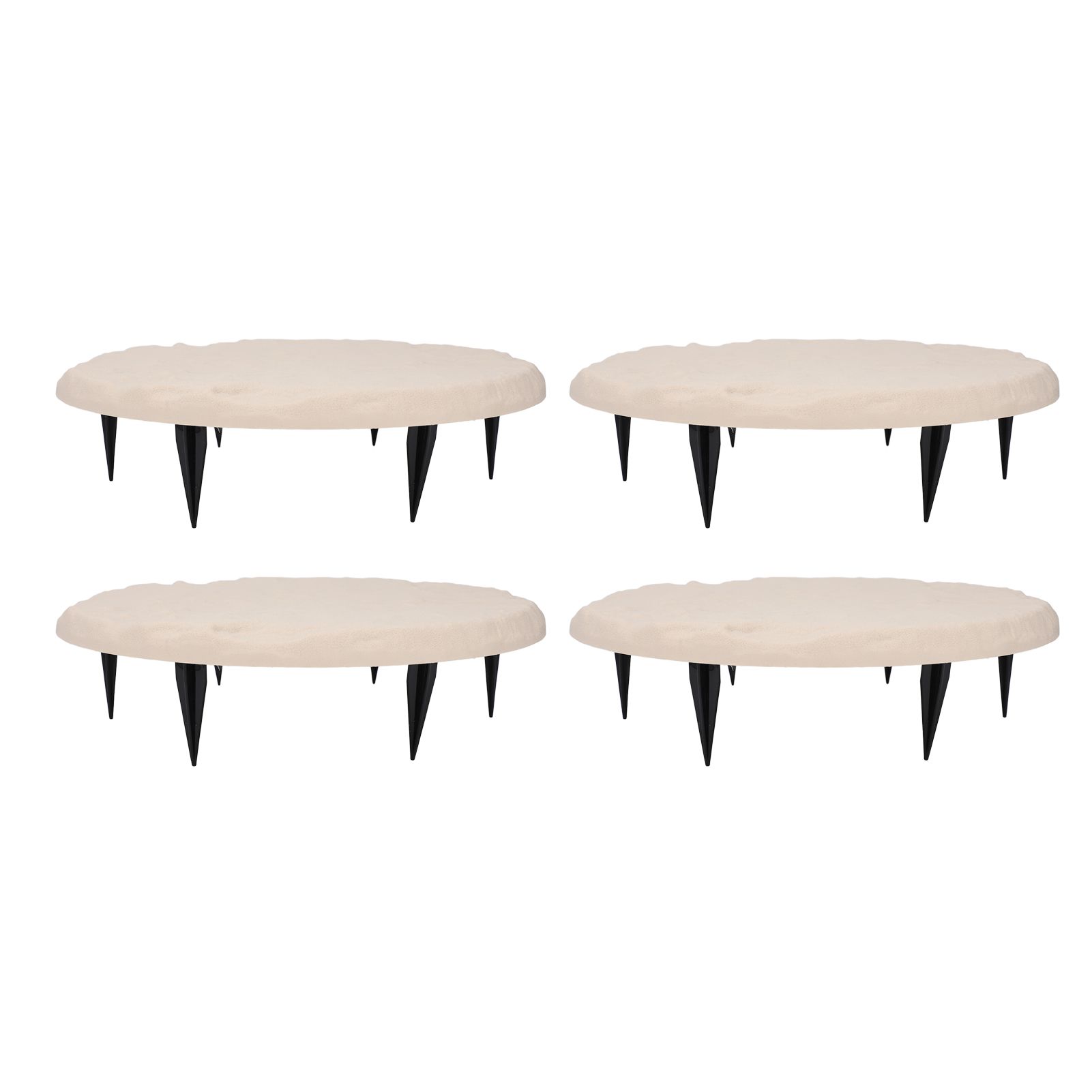 Outdoor Step Stones Decorative Polypropylene Resin Stepping Stones with Ground view 3