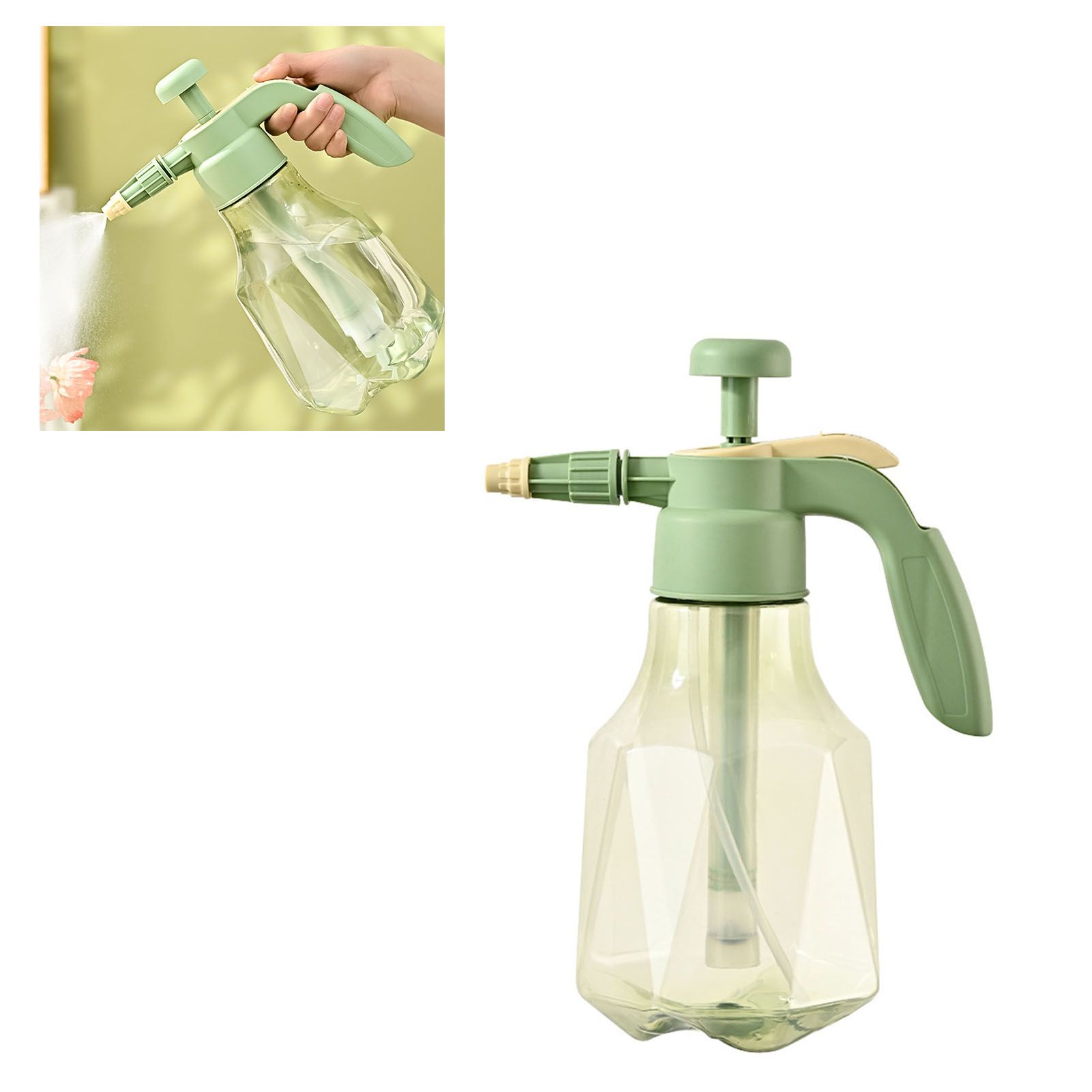 Pressure Sprayer 1.5L Large Capacity High Pressure Water Spray Bottle for view 8