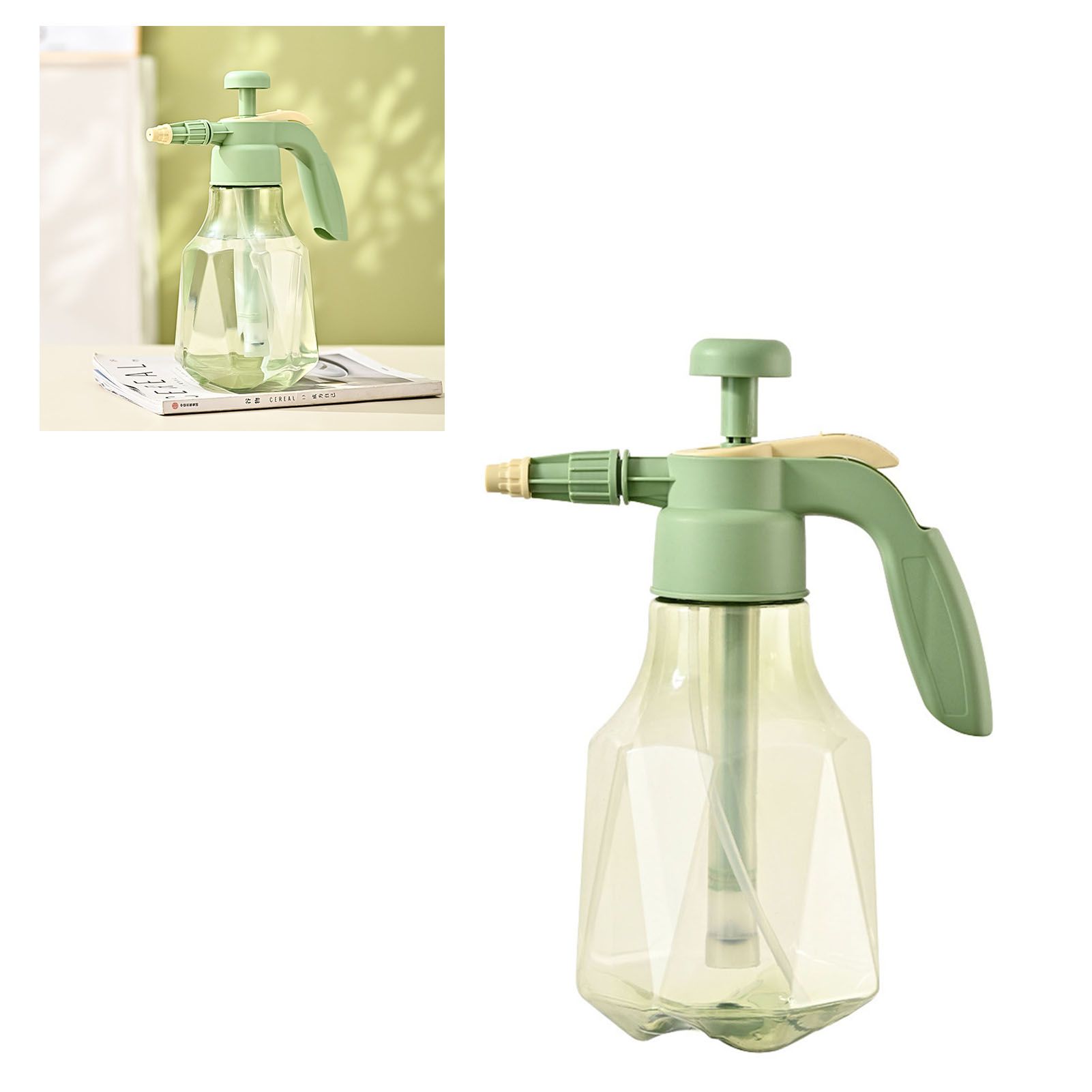 Pressure Sprayer 1.5L Large Capacity High Pressure Water Spray Bottle for view 9
