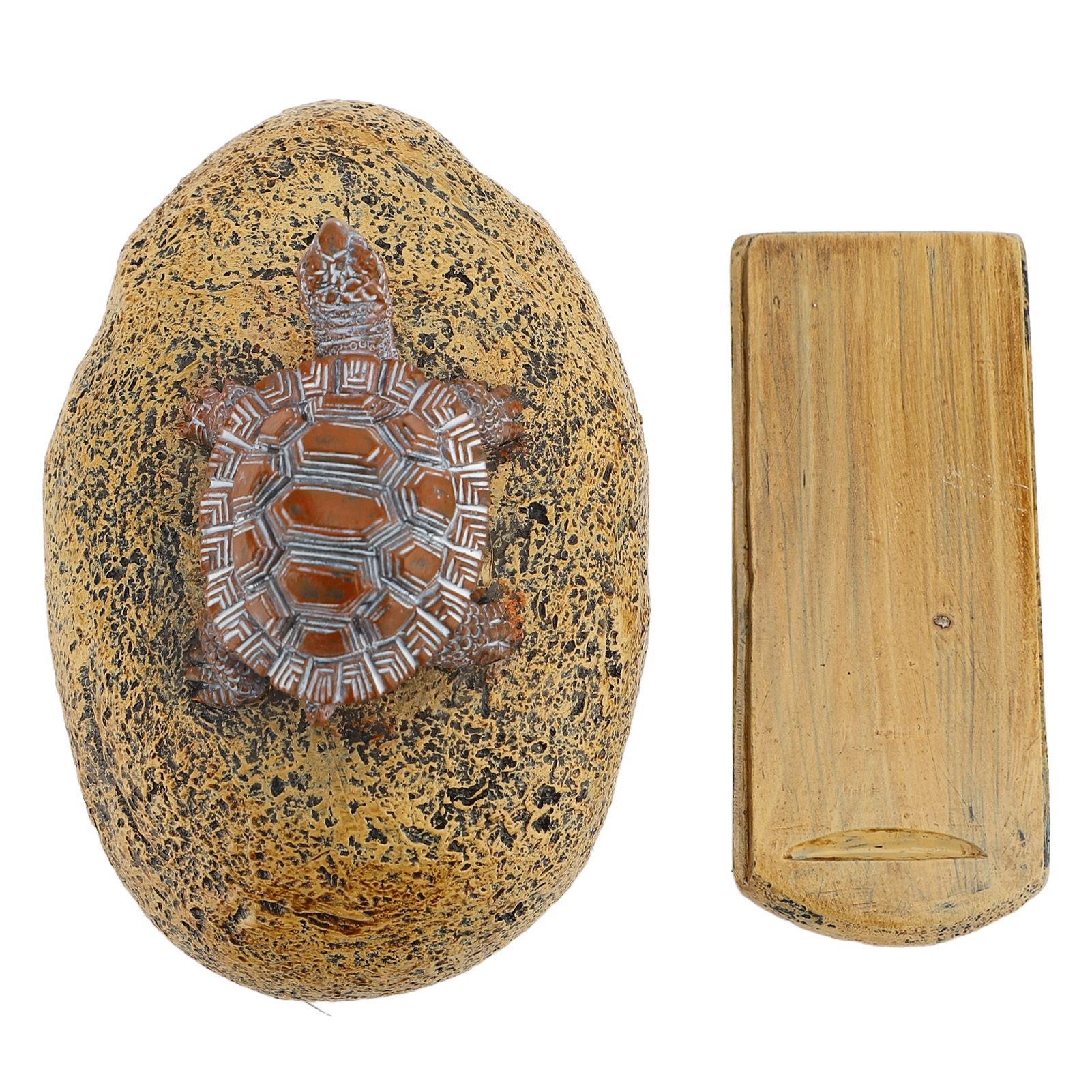 Rock Hidden Key Box Outdoor Key Hider Safe Storage Box Garden Statues Ornament view 3