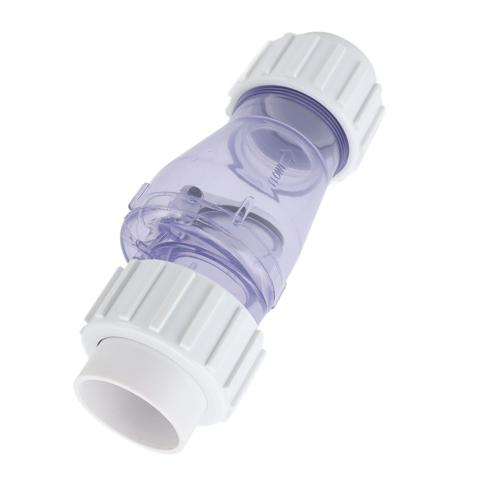 Pool Check Valve Professional 1.5 Inch Transparent Swimming Pool Check Valve view 2