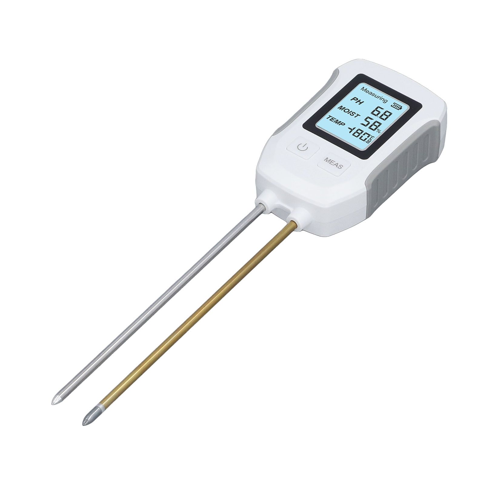 Soil Meter 3 in 1 High Accuracy PH Temperature Moist Dual Probe Soil Tester view 7