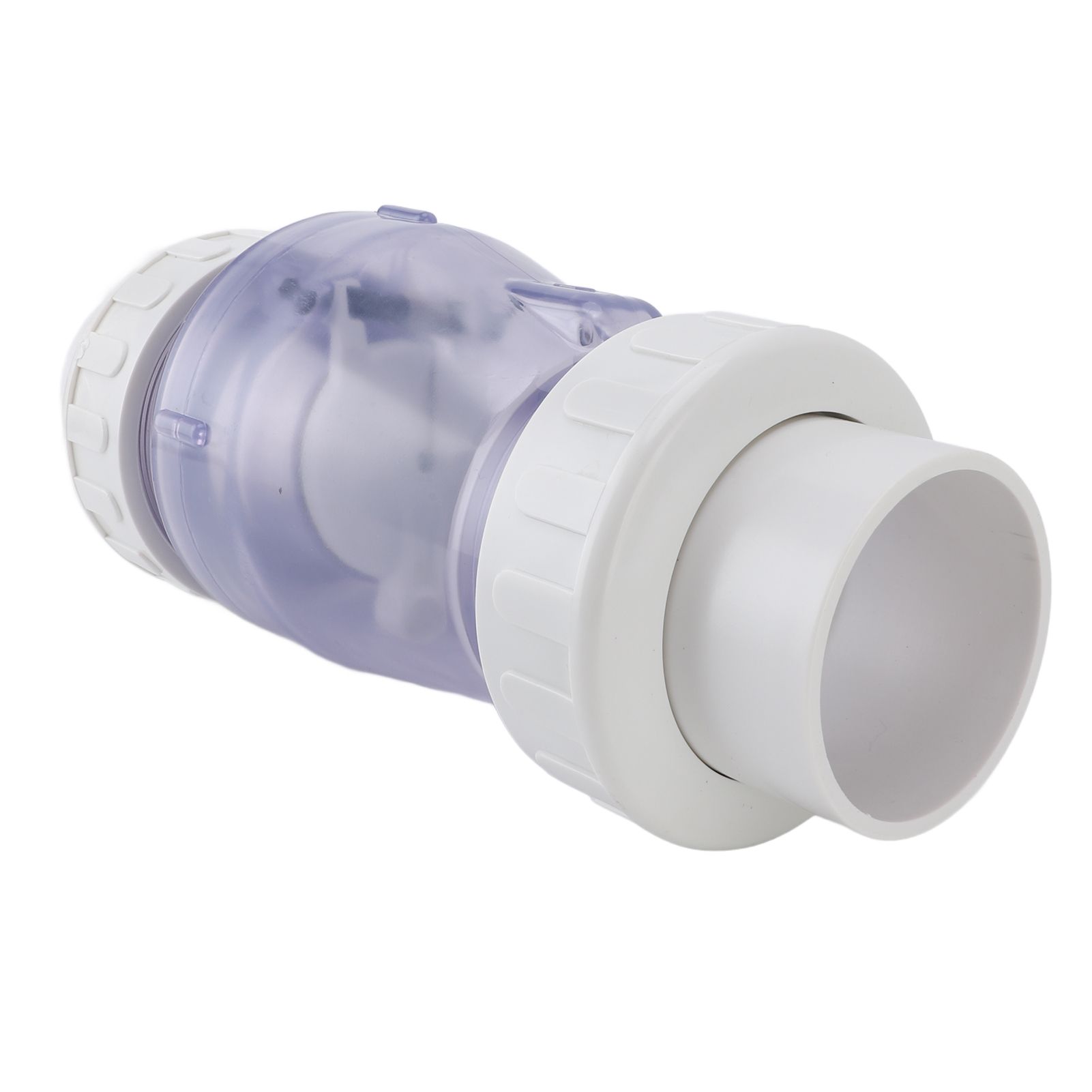 2 Inch Check Valve Transparent Pool Accessories Replacement Check Valve view 4