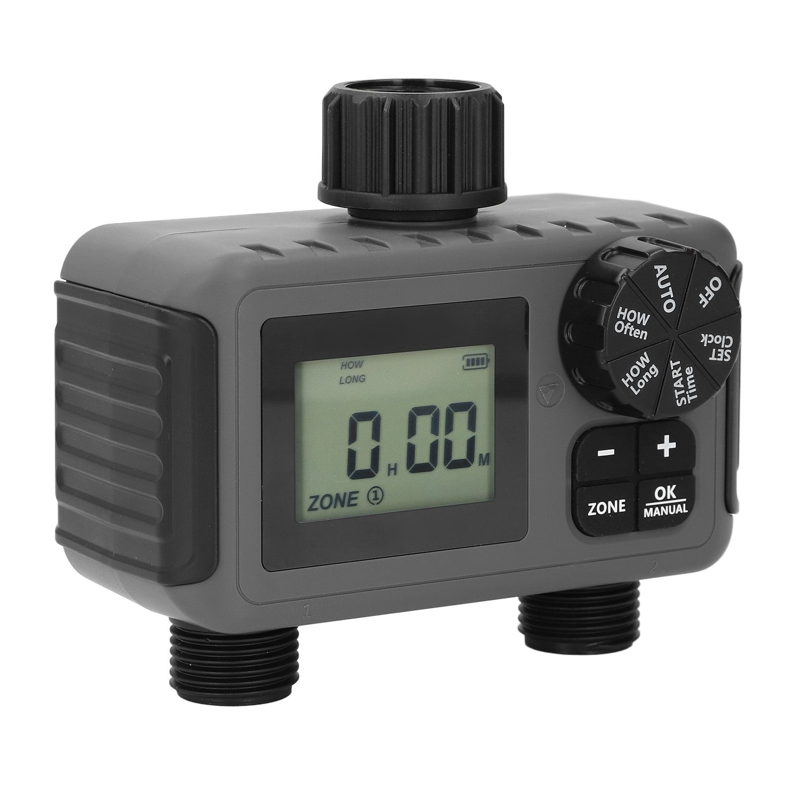 NH3/4 Inch Water Timer 2 Zone Large Screen Outdoor Sprinkler Timer Automatic view 9