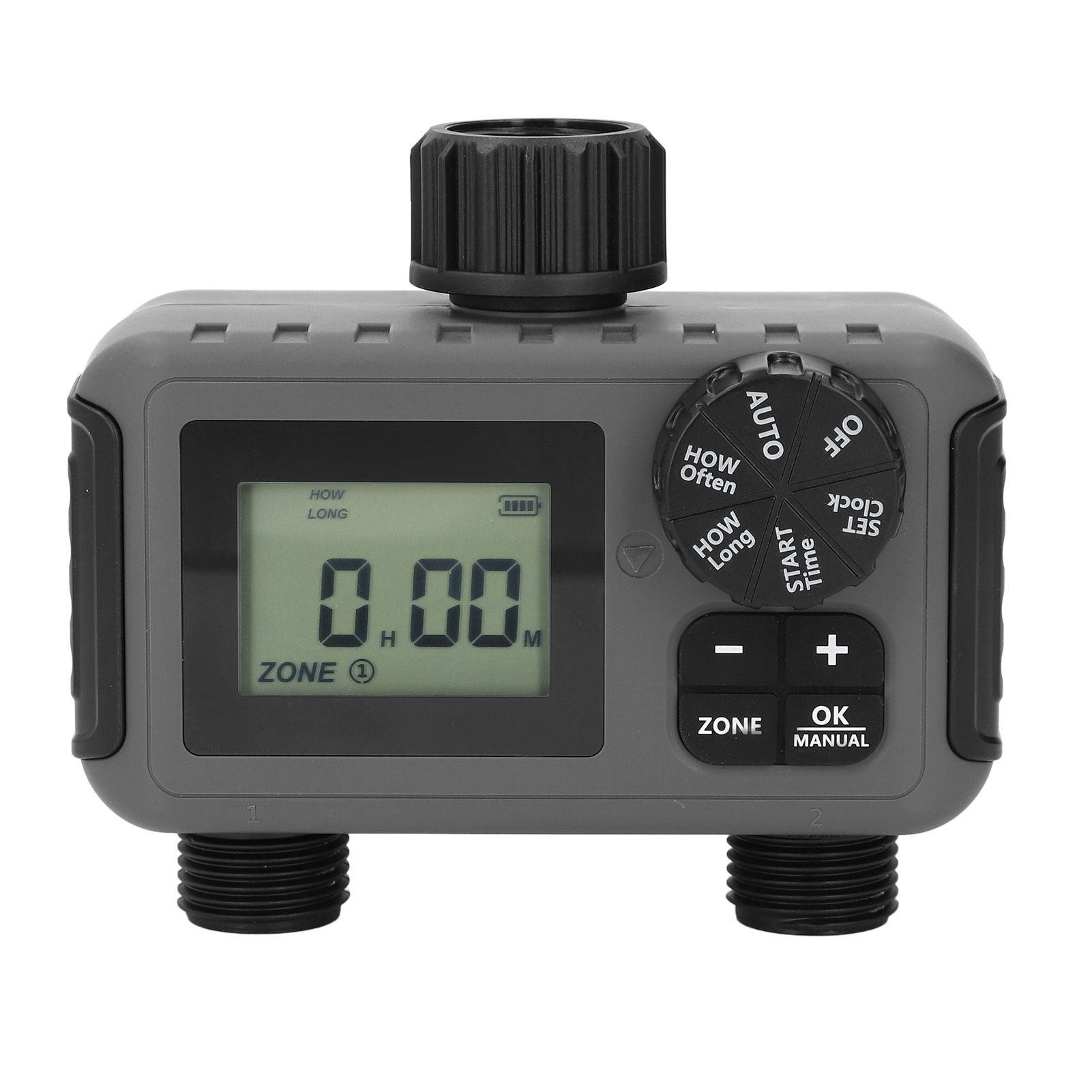 NH3/4 Inch Water Timer 2 Zone Large Screen Outdoor Sprinkler Timer Automatic view 10