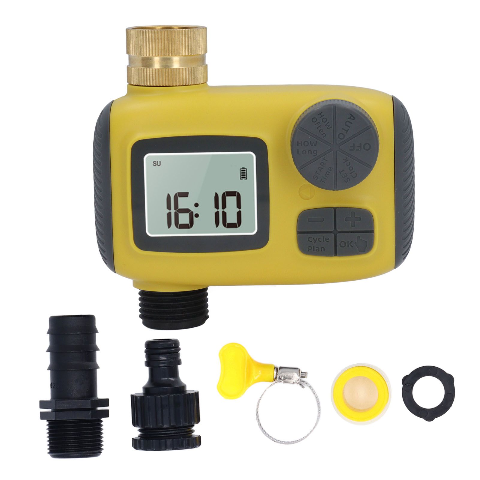 NH3/4in Sprinkler Timer Pure Copper Connector Programmable Garden Hose Water view 3