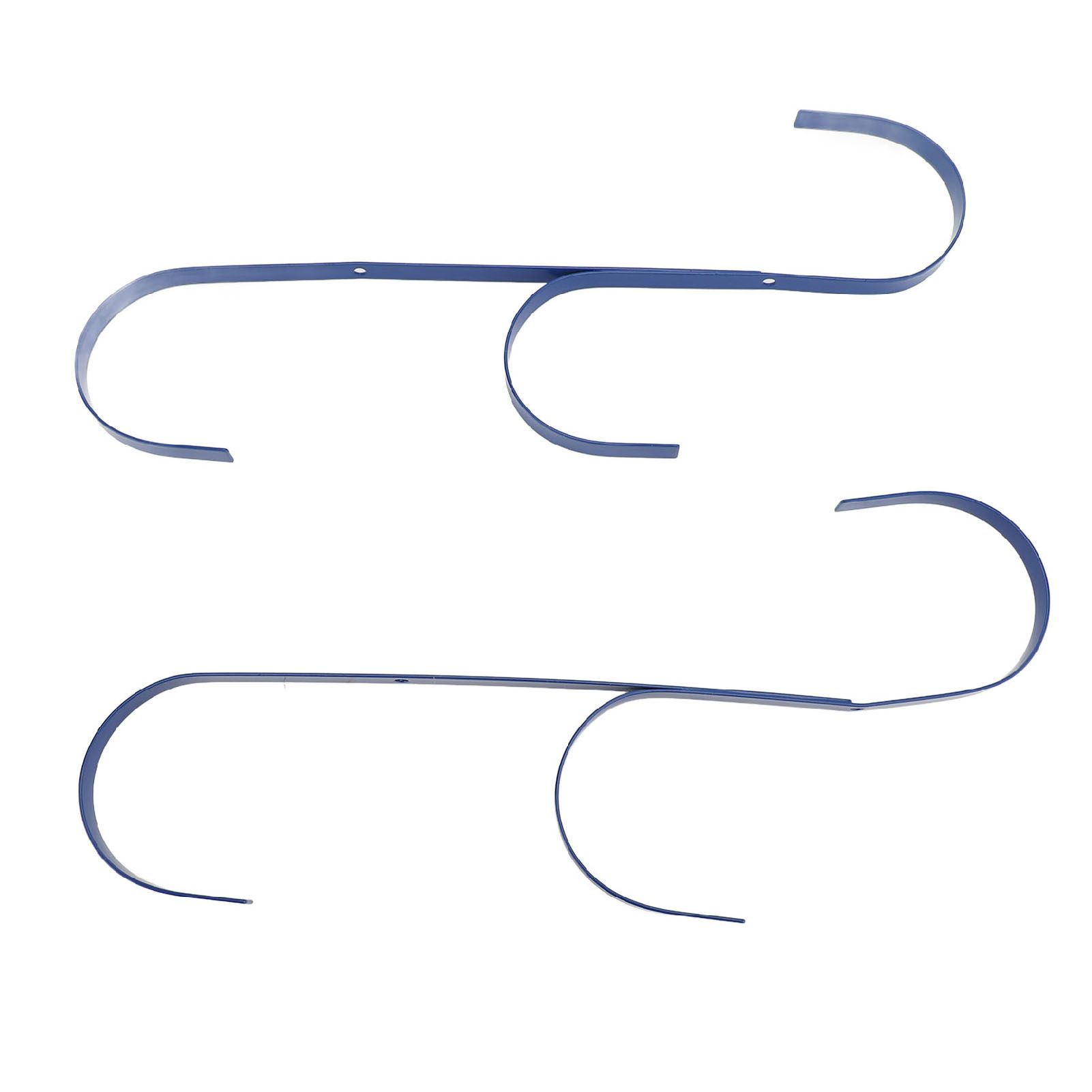 2pcs Swimming Pool Pole Hanger Aluminum Easy to Install Pool Accessories Hook view 4