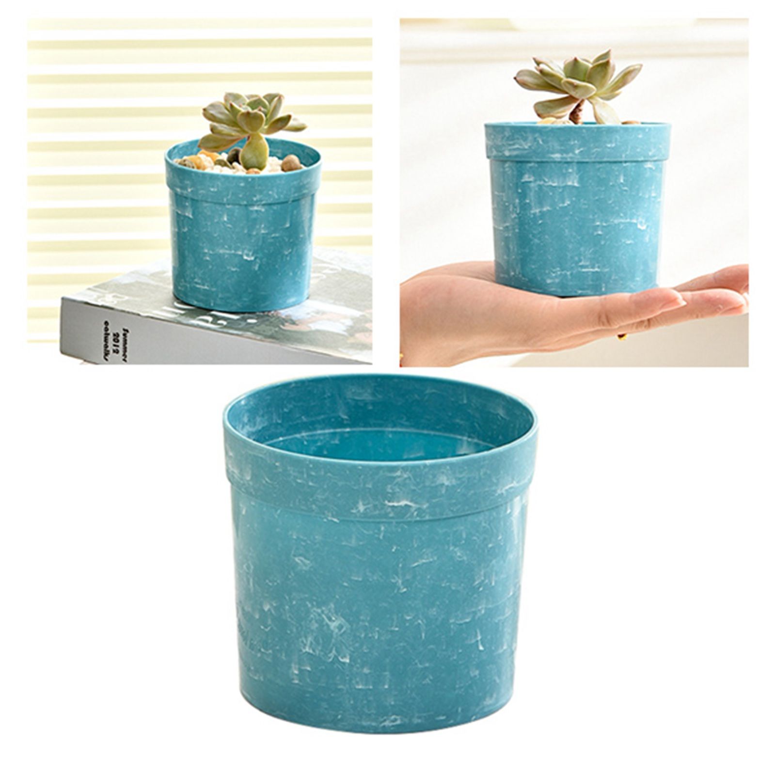 10Pcs Planting Pots Plastic Succulent Flower Pots Gardening Aloe Succulent view 5